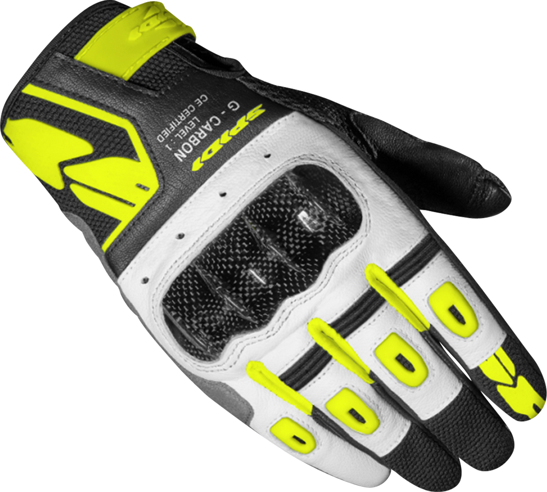 Spidi Guanti Donna  G-Carbon Giallo Fluo