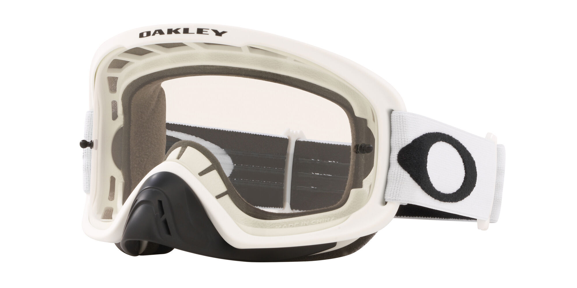 Oakley Maschera Cross  O-Frame® 2.0 Pro Clear Bianco Opaco