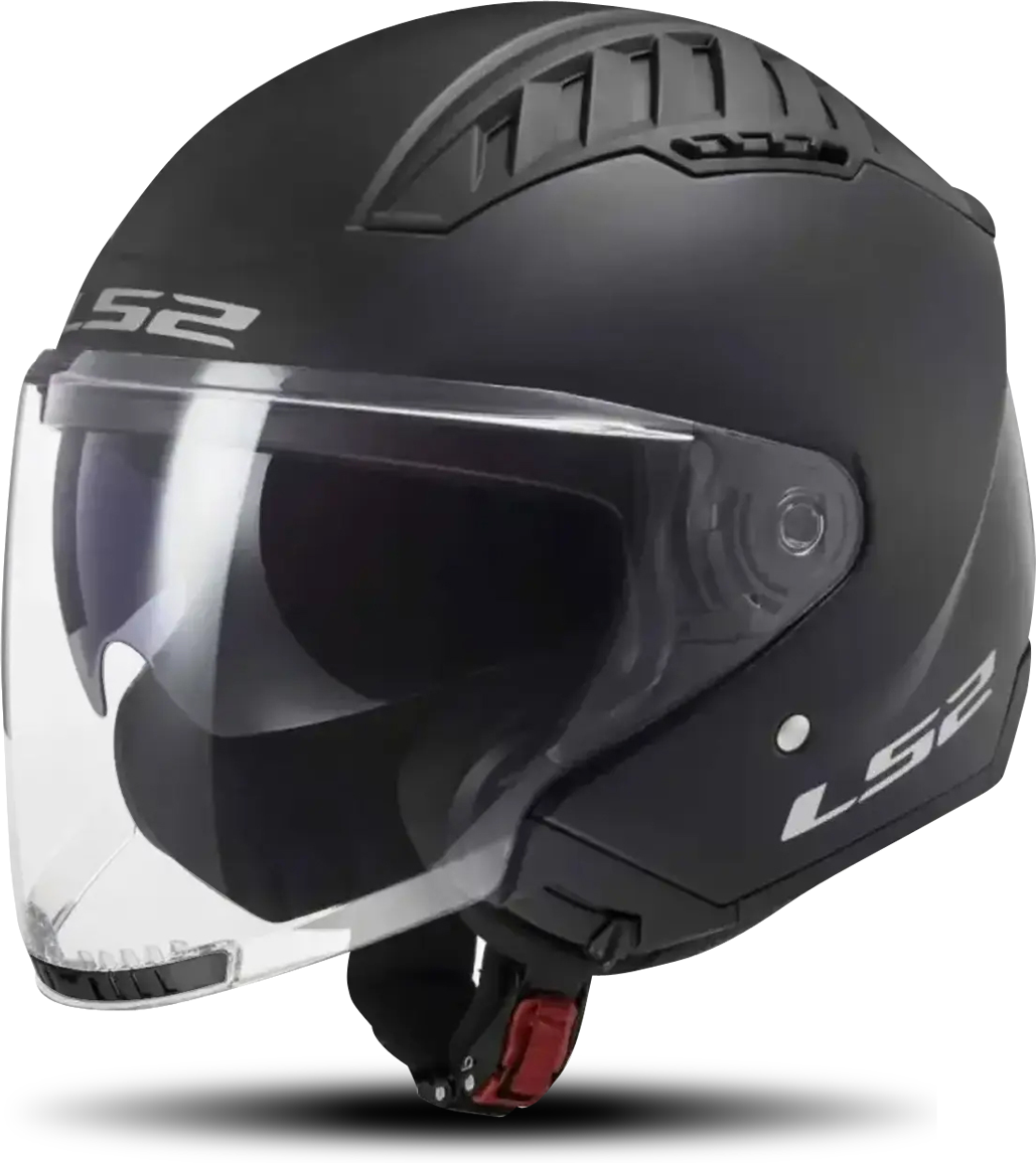 LS2 Casco Jet  OF600 Copter II Nero Opaco