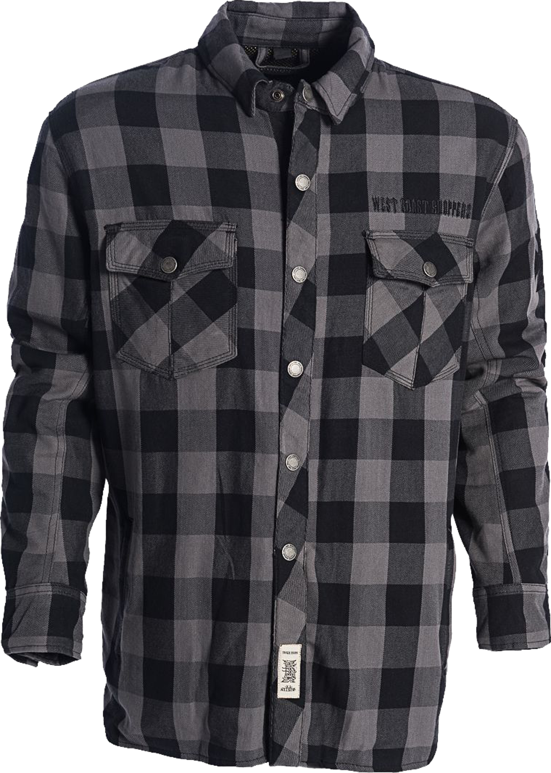 West Coast Choppers Camicia Moto  Aramid Grigio-Nero