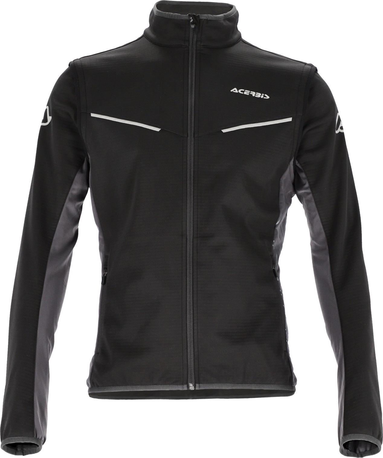 Acerbis Giacca Softshell  Track Nero-Grigio