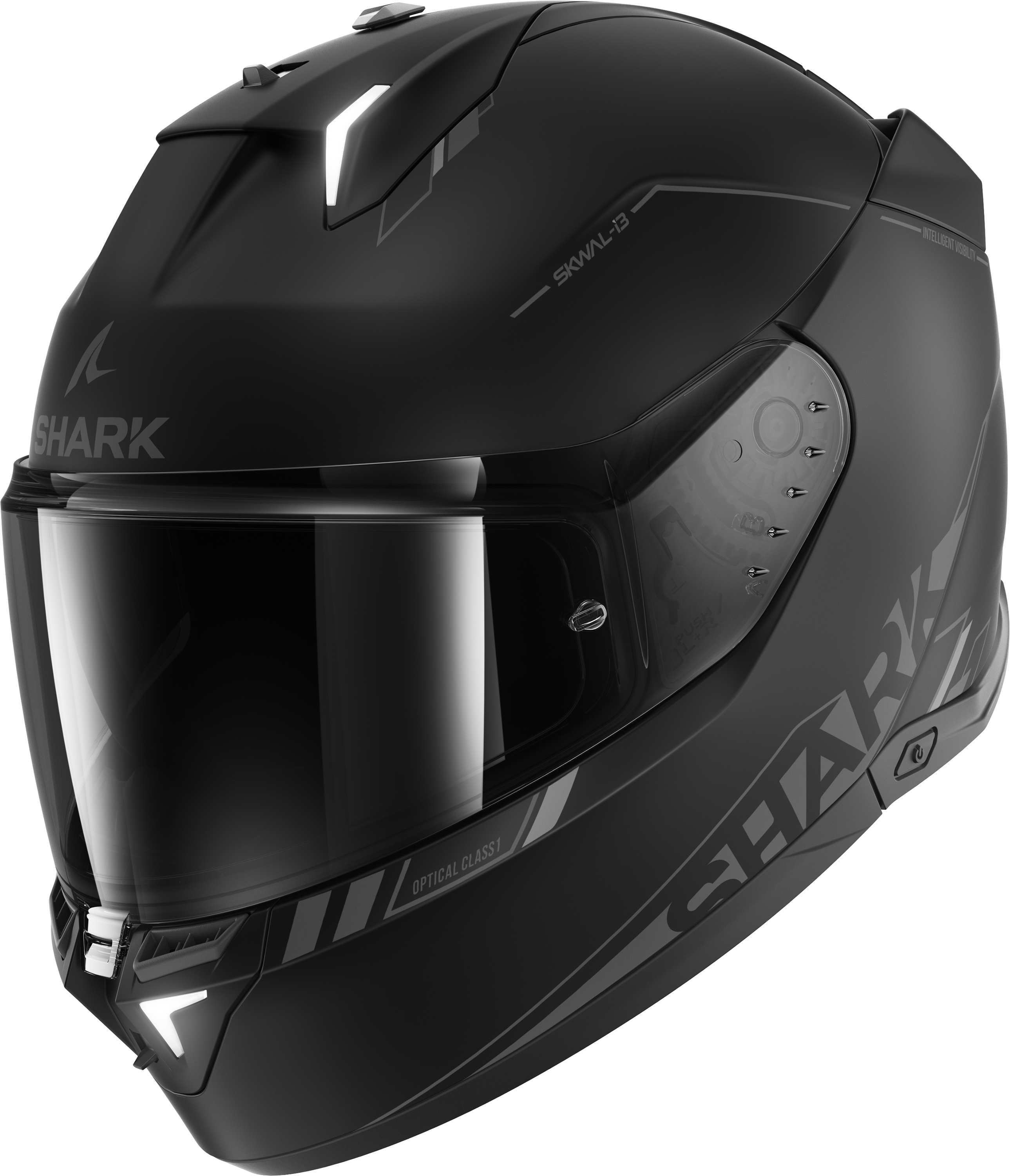 Shark Casco Integrale  Skwal i3 Nero-Sp Mat-Antracite-Nero