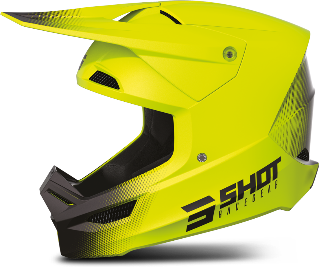 Shot Race Gear Casco Cross Shot Race Mips® Giallo Neon