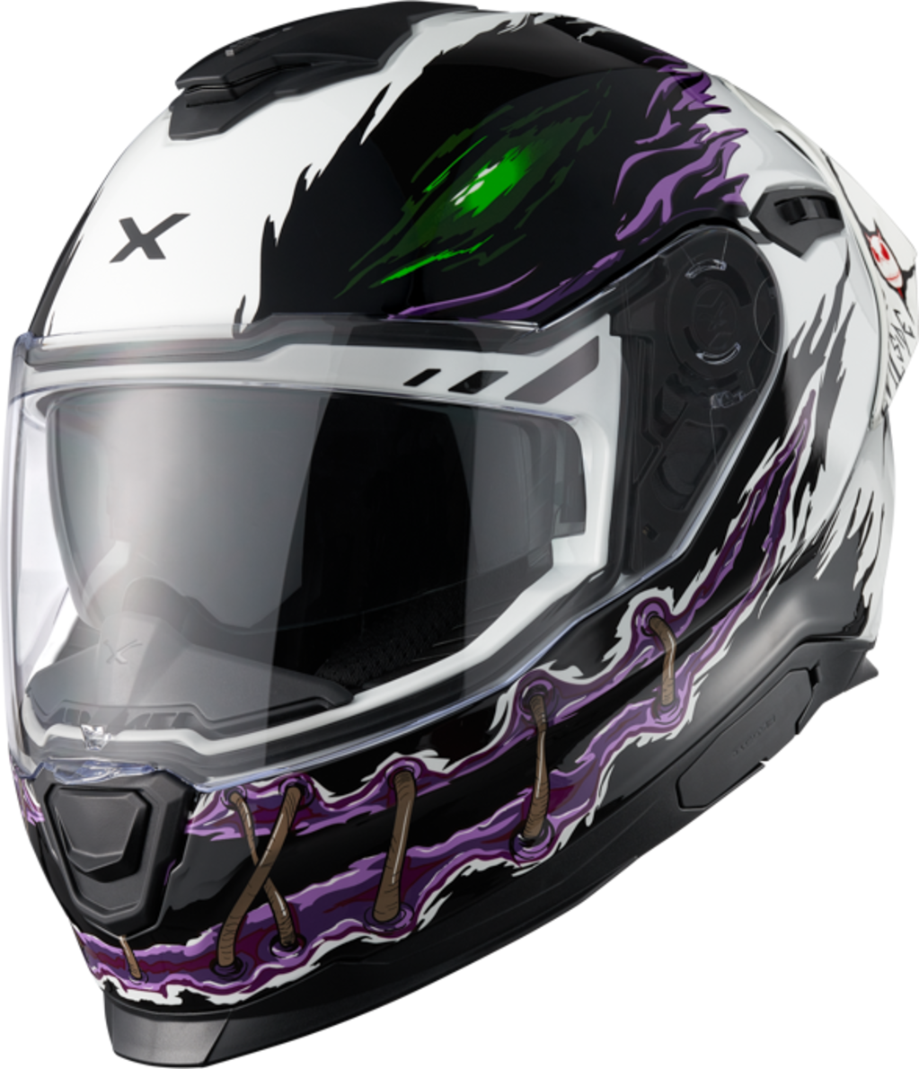 Nexx Casco Integrale  Y.100R Night Rider Bianco