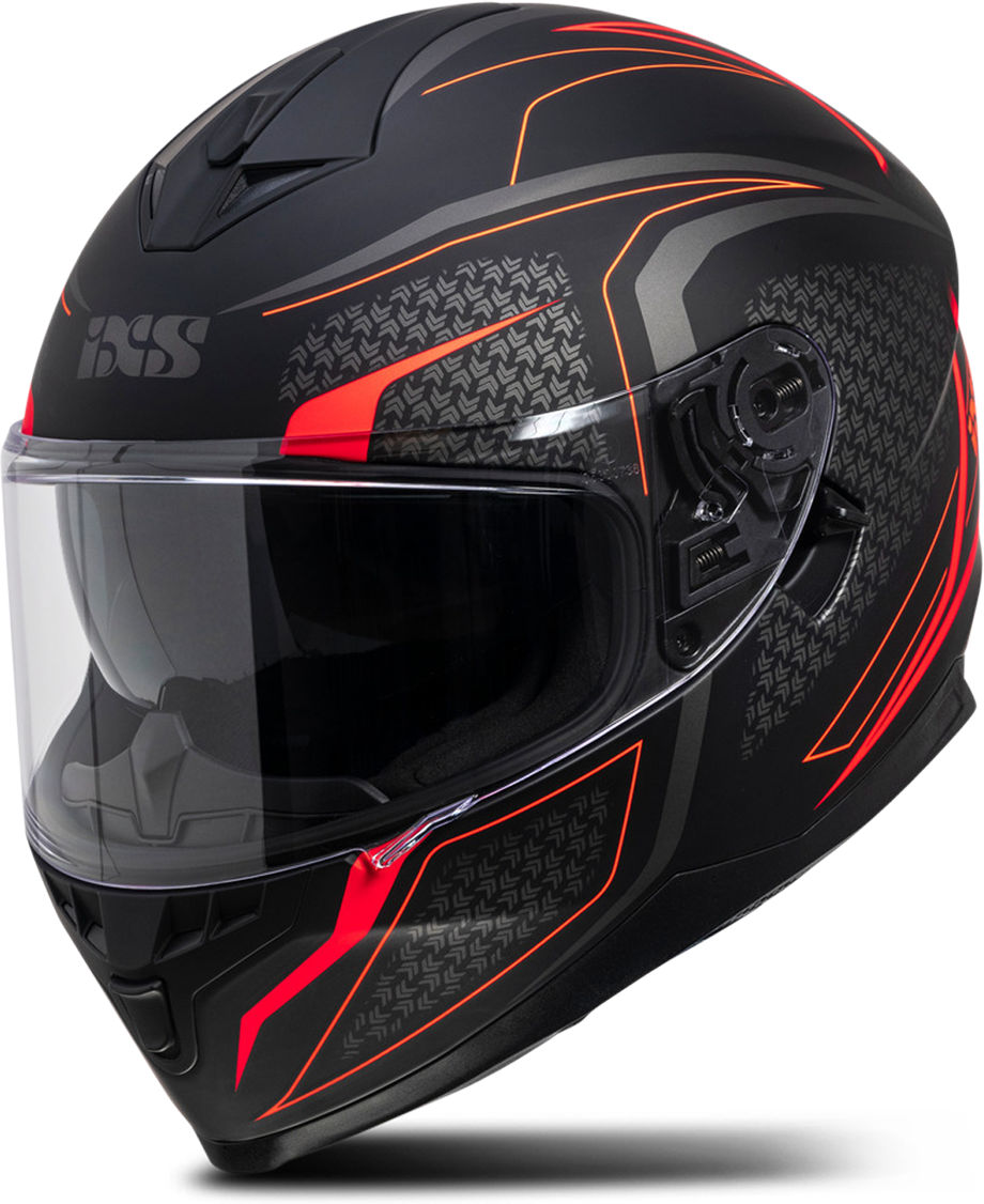 iXS Casco Integrale  1100 2.4 Nero-Rosso