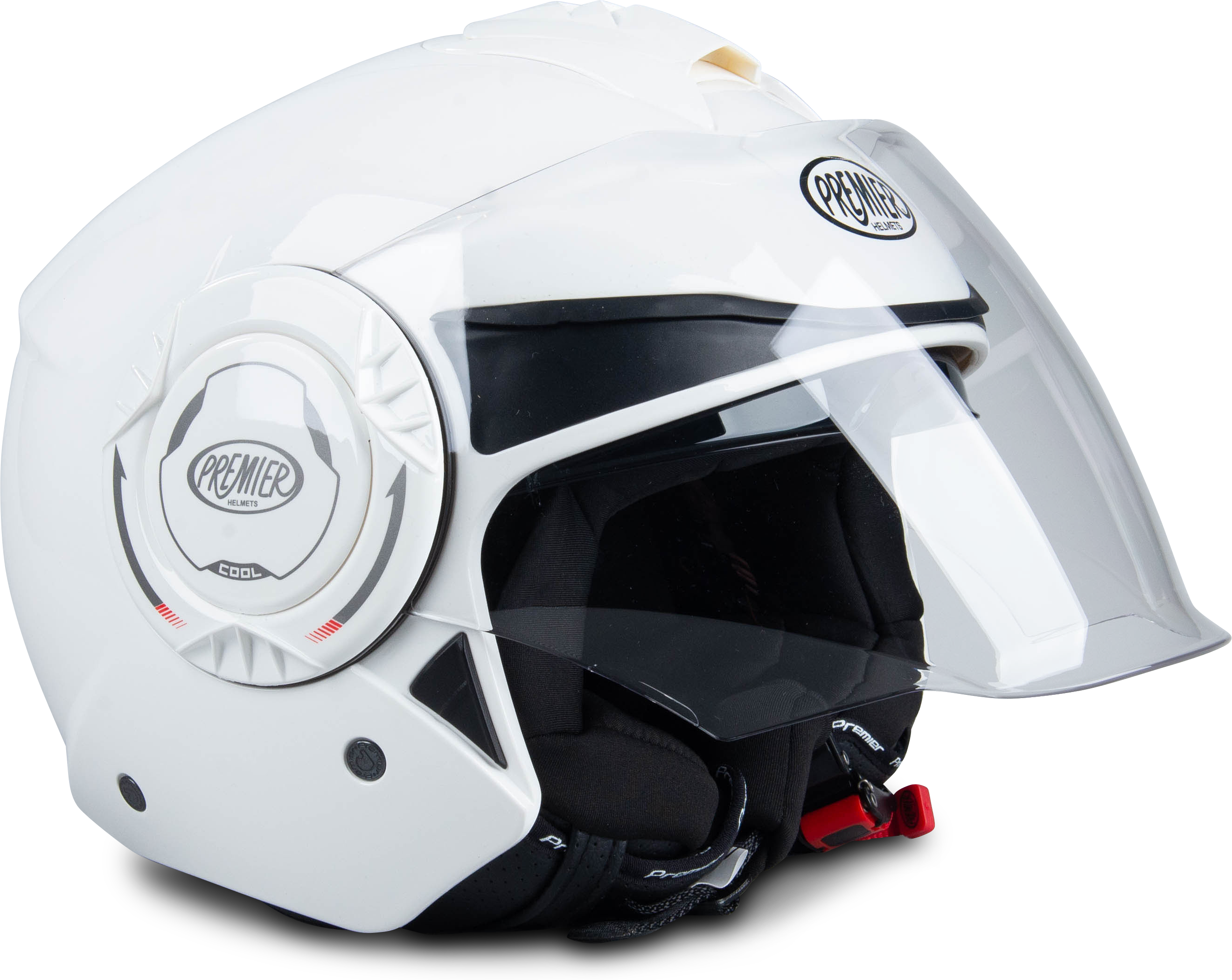 Premier Casco Jet  Cool U8 Bianco