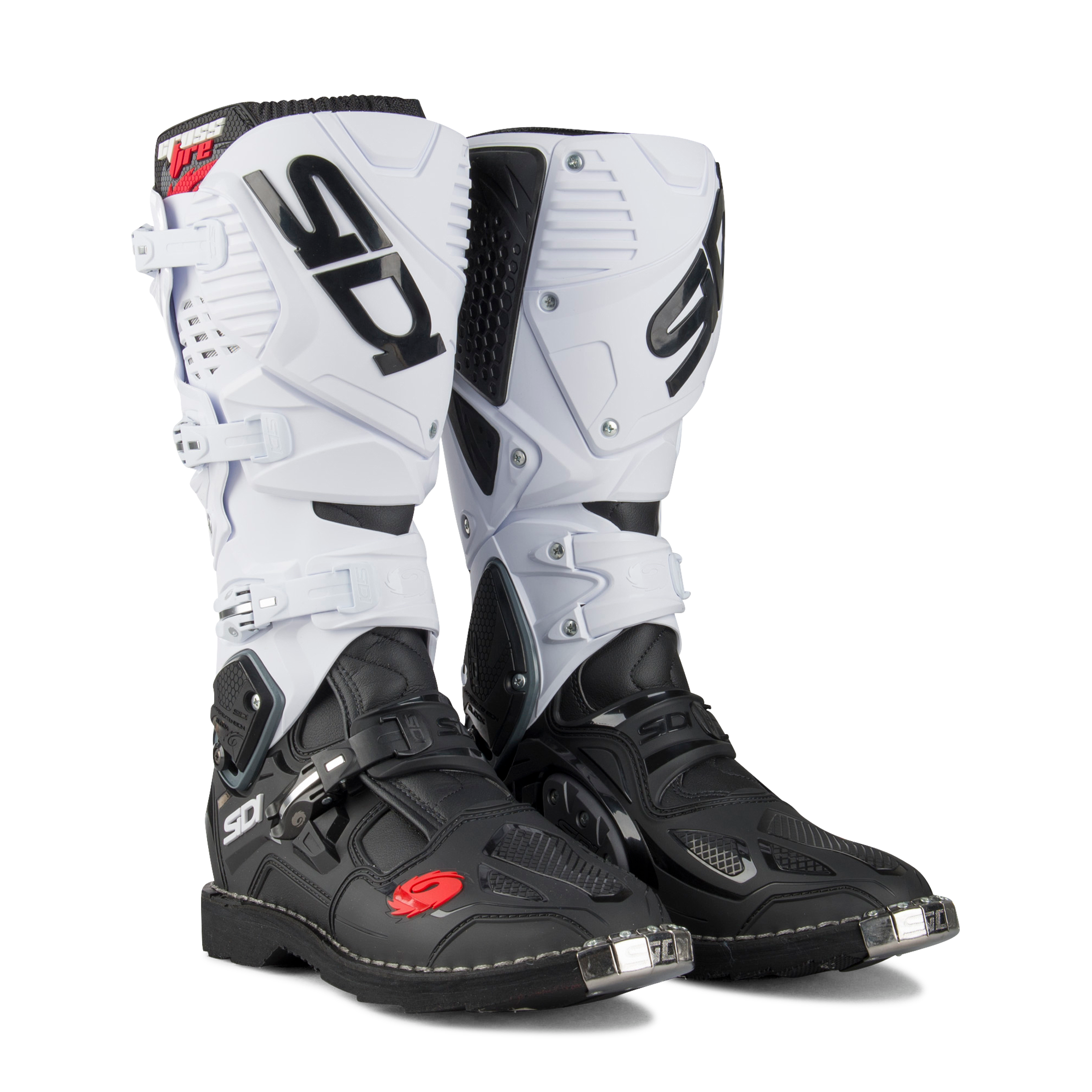 Sidi Stivali Cross  Crossfire 3 Nero-Bianco