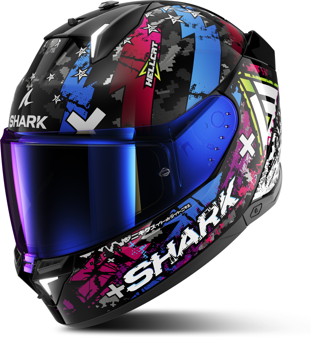 Shark Casco Integrale  Skwal i3 Hellcat Nero-Blu