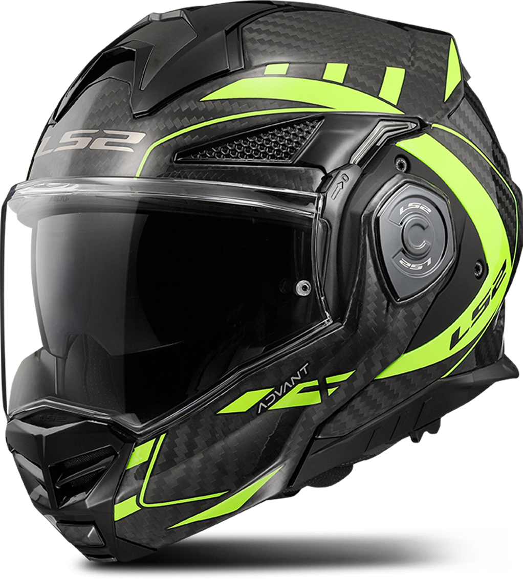 LS2 Casco Modulare  FF901 ADVANT X C Giallo Fluo