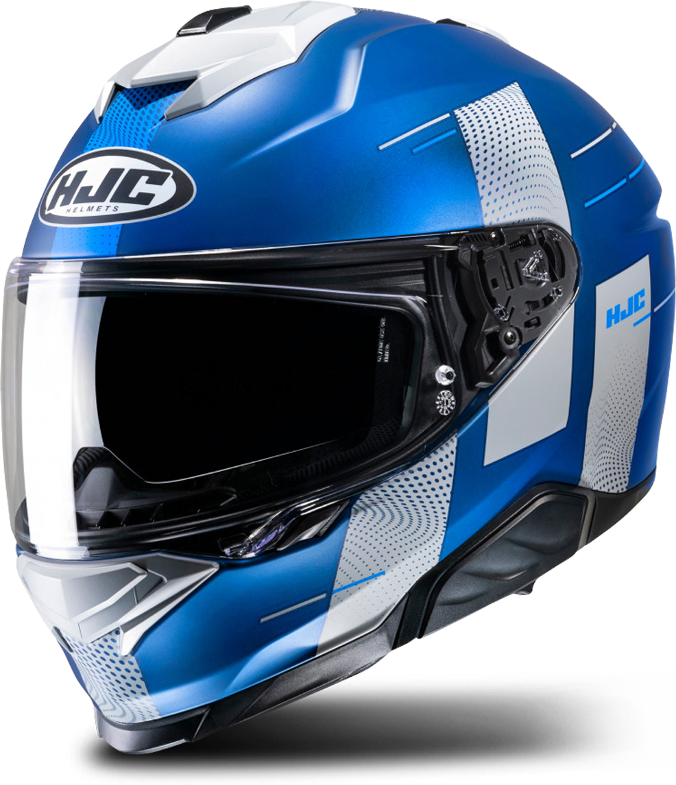 HJC Casco Integrale  I71 Peka Blu-Grigio