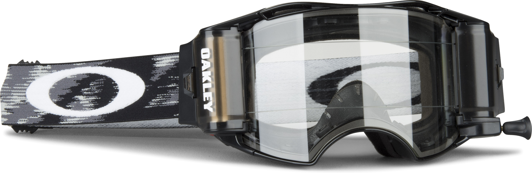 Oakley Maschera cross  Airbrake Jet Black Speed Roll-Off