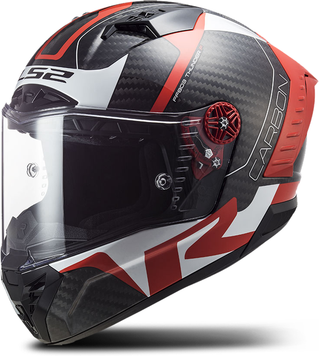 LS2 Casco Integrale  FF805 Thunder C GP Rosso-Bianco