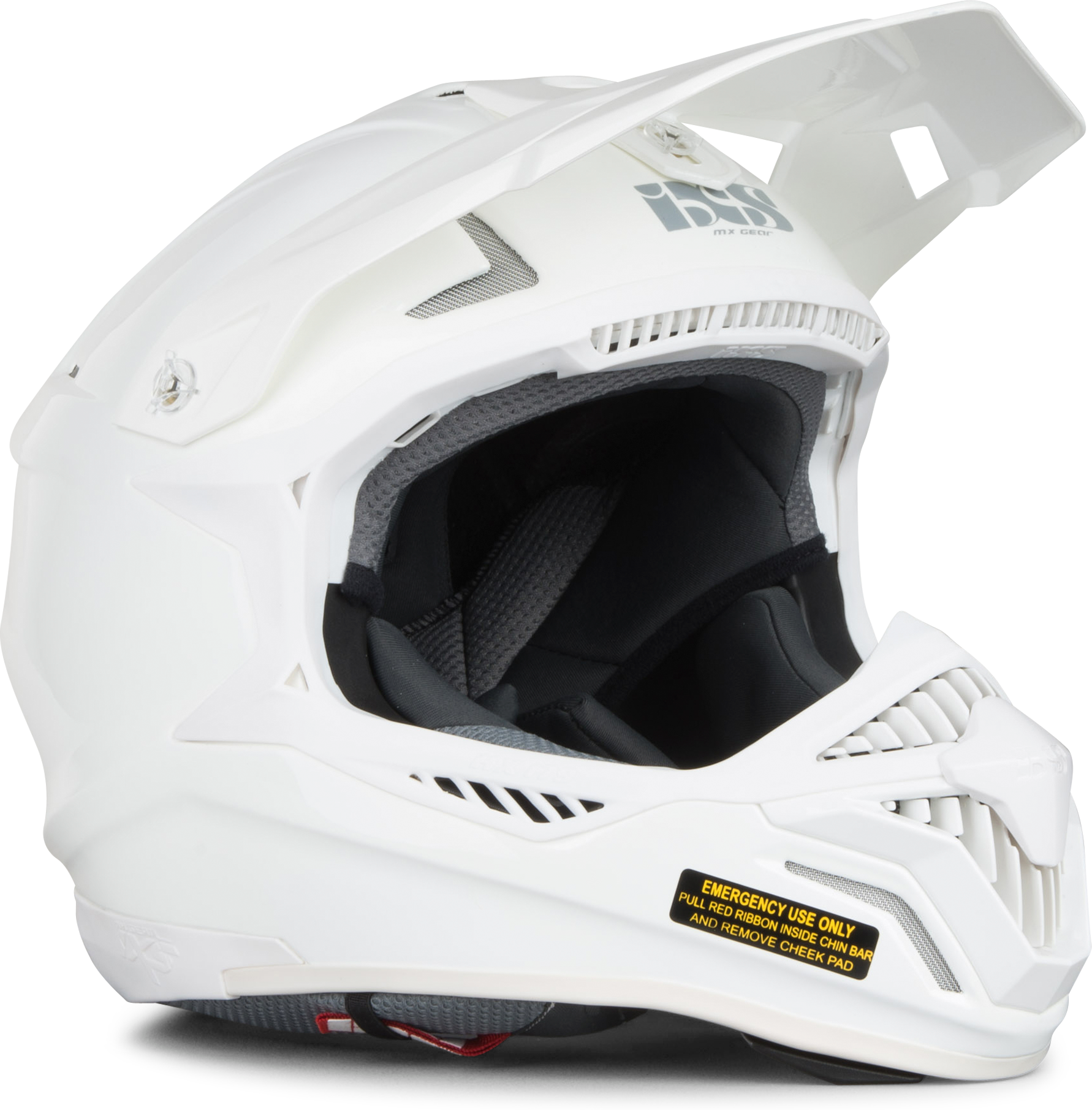 IXS Casco cross  HX 179 Bianco