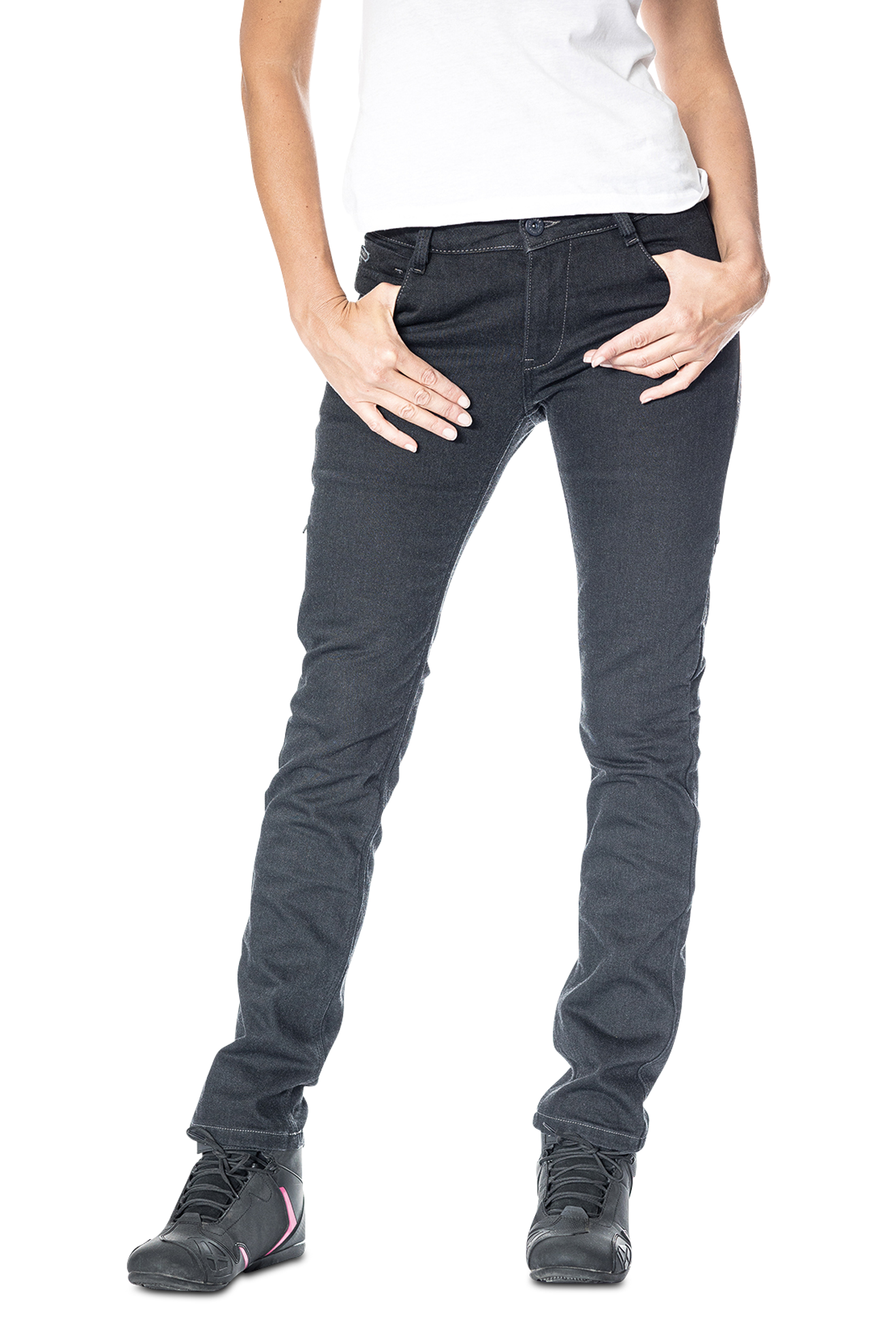 Ixon Pantaloni Moto Donna  Billie Neri