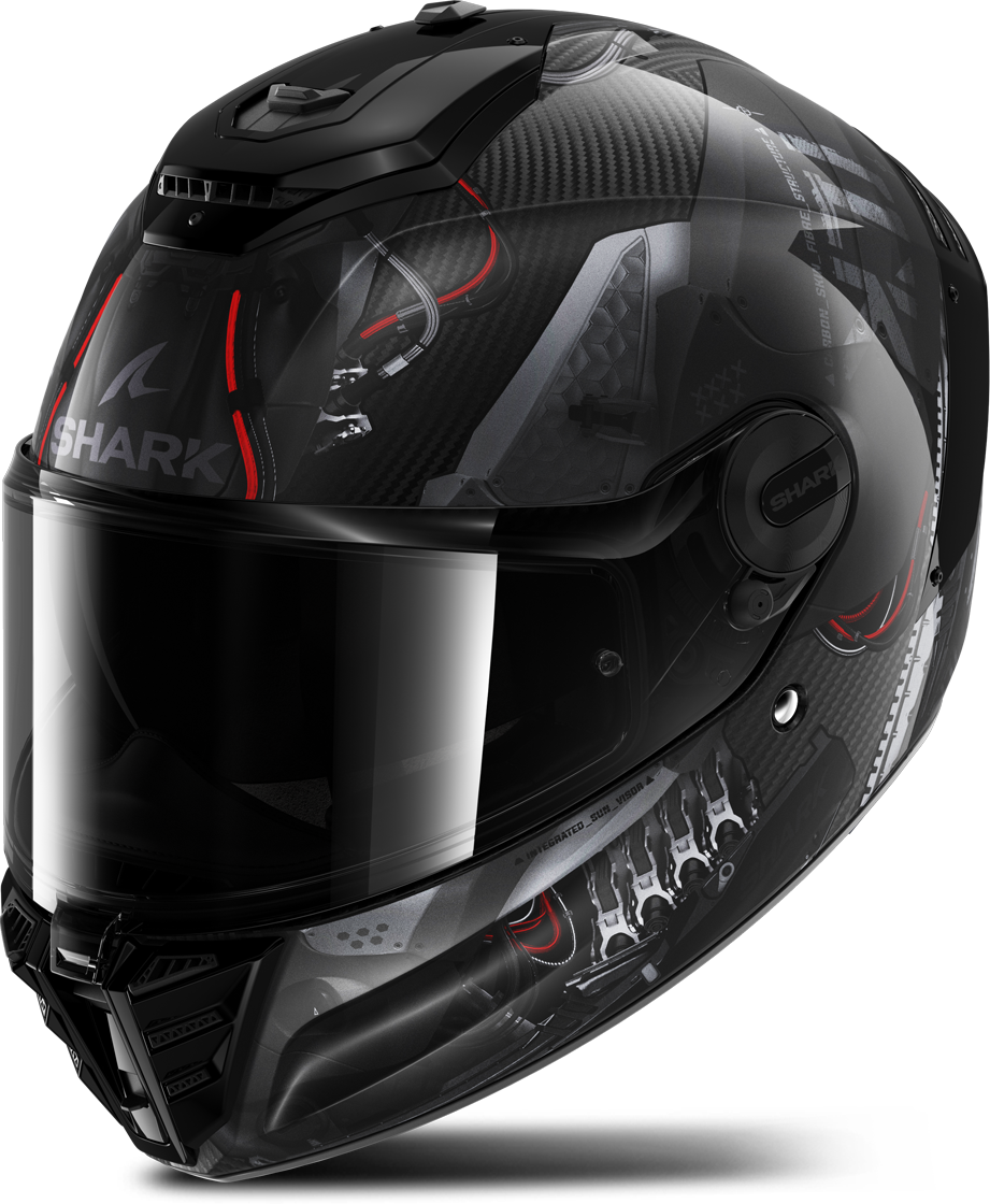 Shark Casco Integrale  Spartan RS Carbon Xbot Carbonio-Antracite