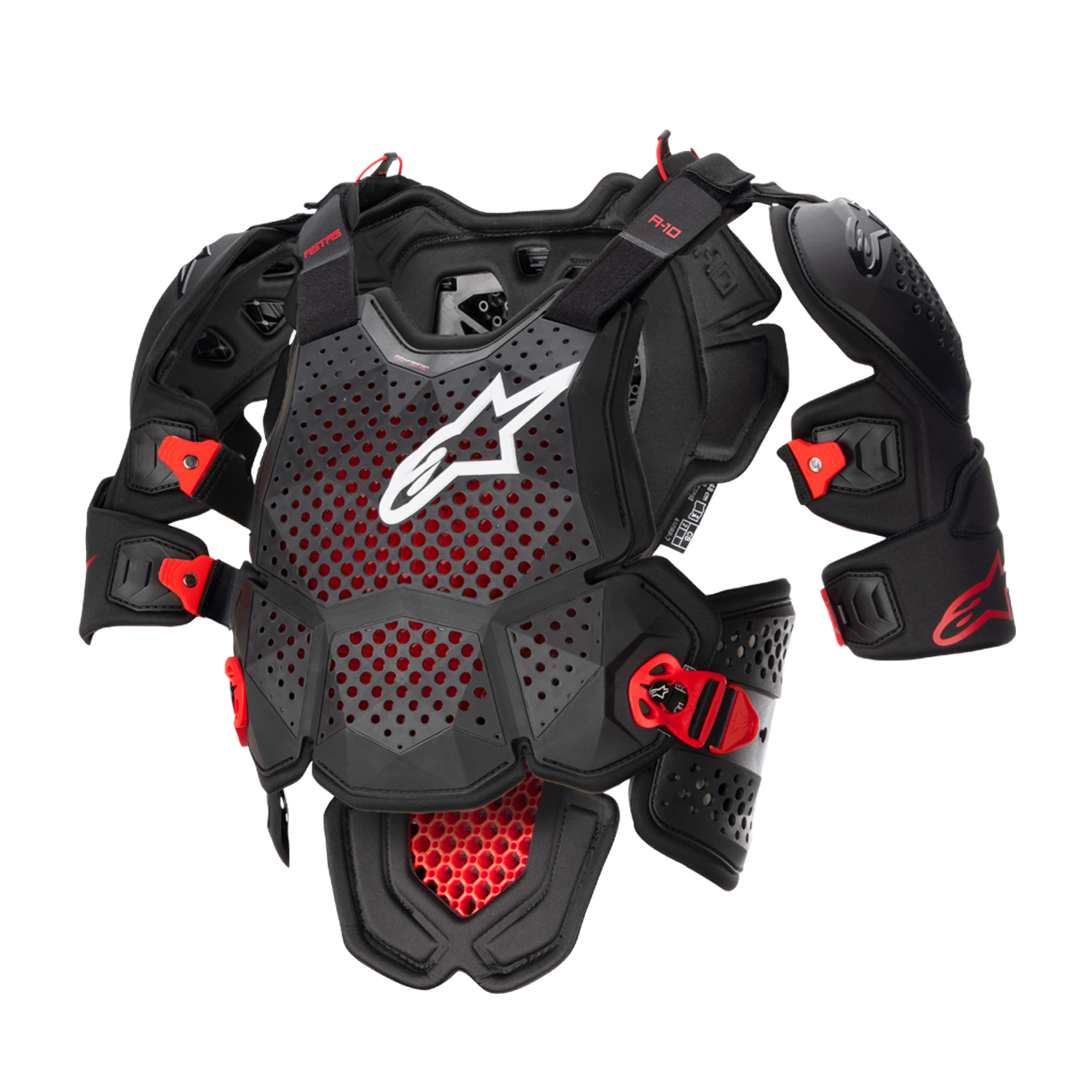 Alpinestars Pettorina  A-10 V2 Antracite-Nero-Rosso