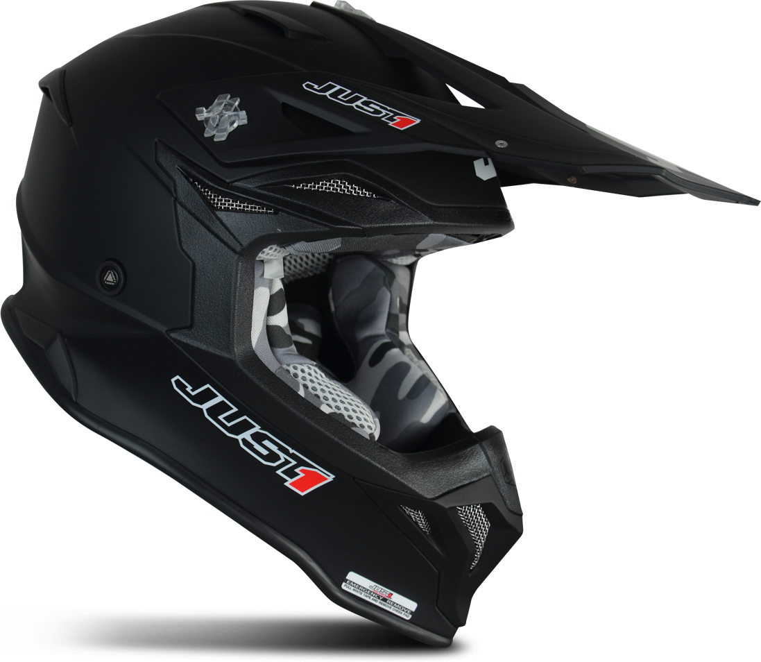 Just1 Casco Cross  J39 Solid Nero