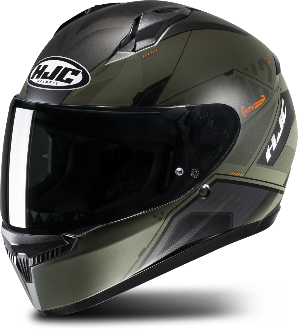 HJC Casco Integrale  C10 Inka Verde-Nero