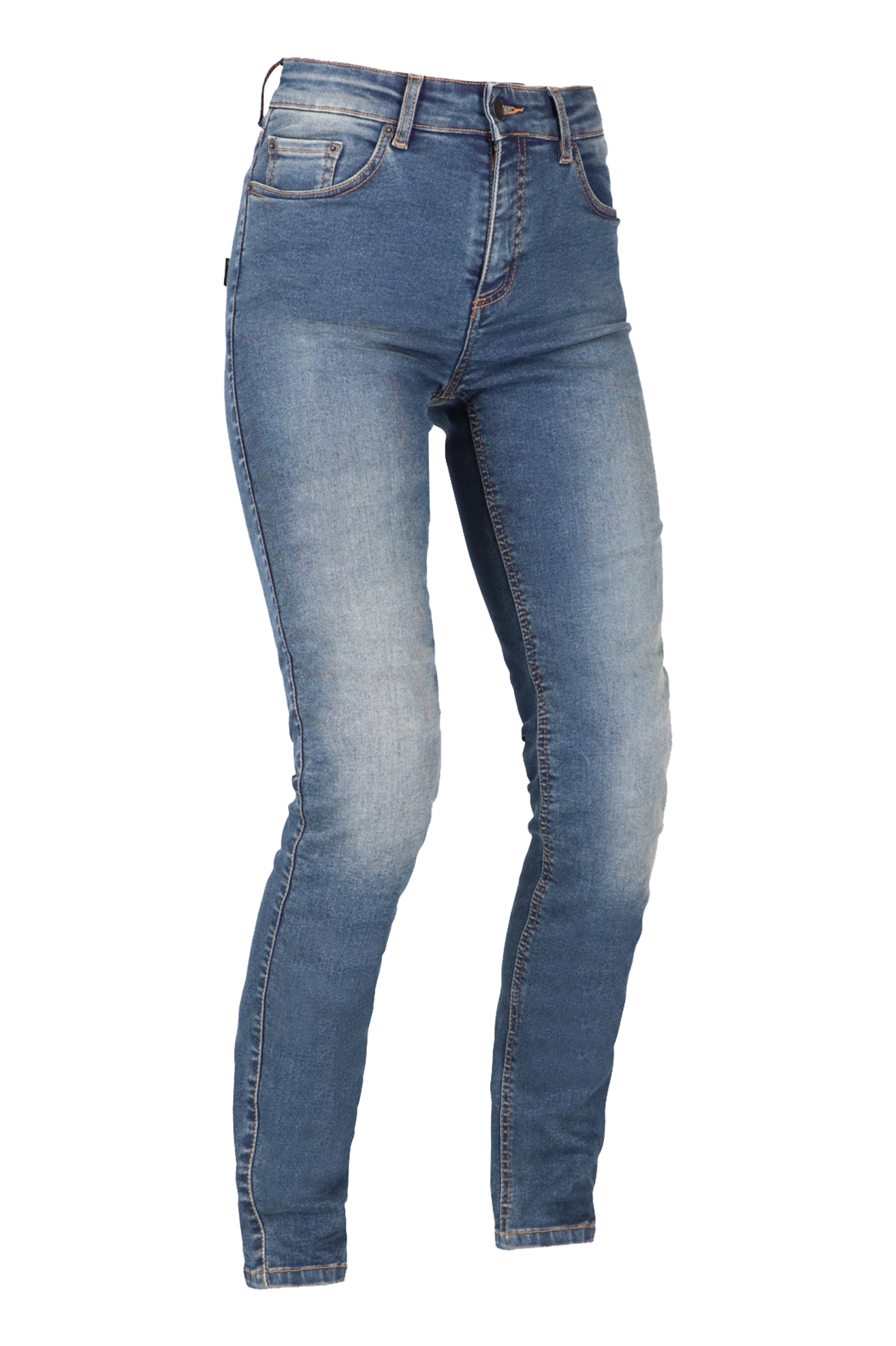 Richa Jeans Moto Donna  Original 2 Slim Fit Blu Slavati Blu