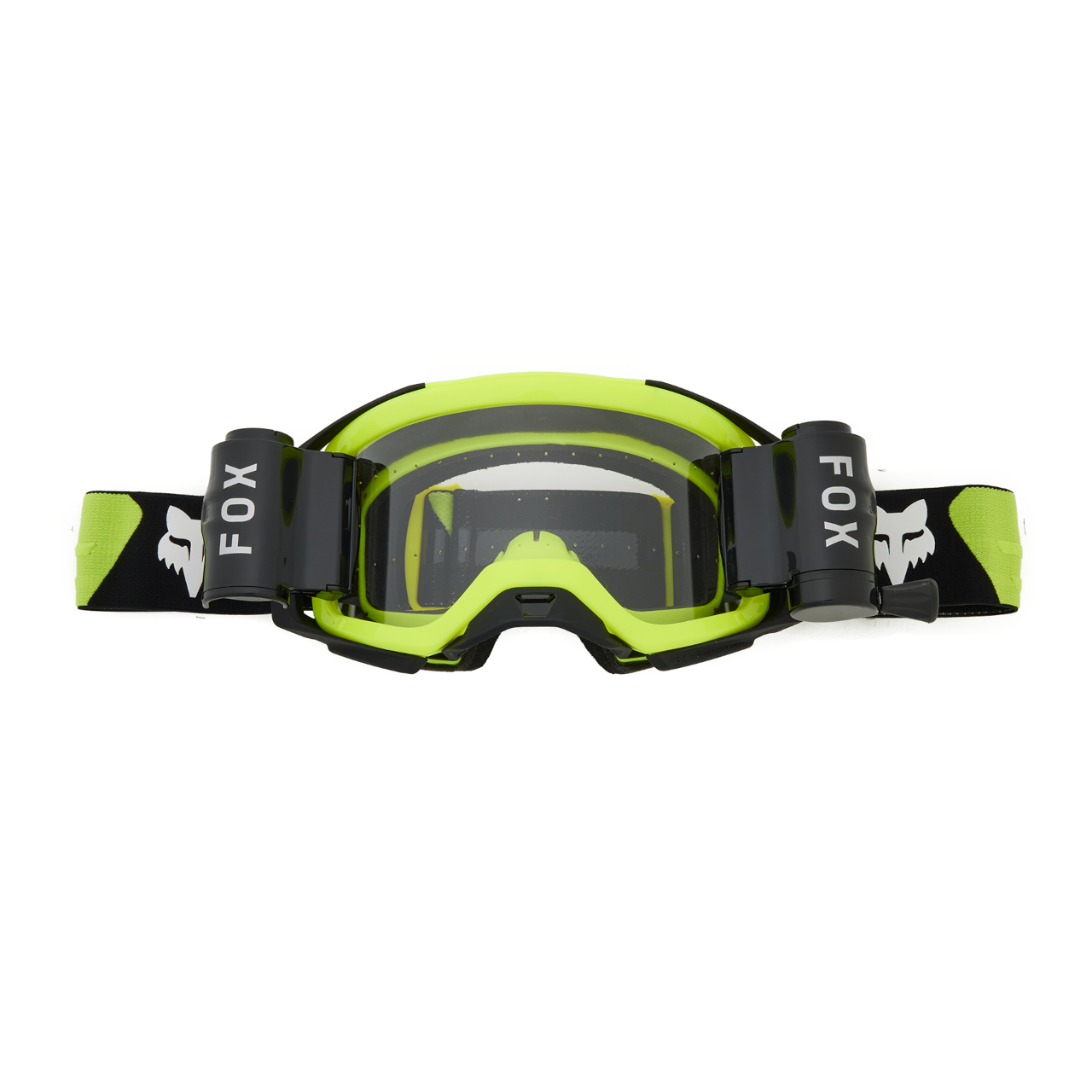 FOX Maschera Cross  Airspace Roll Off Giallo Fluo