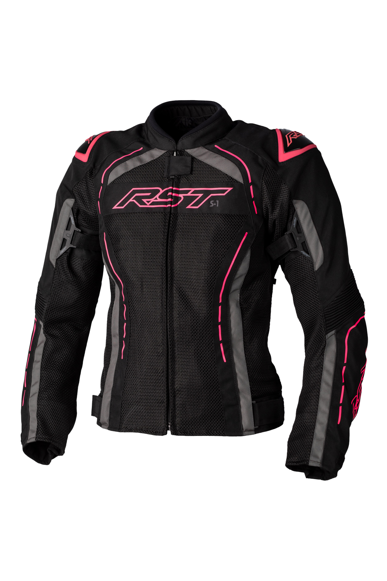 RST Giacca Moto Donna  S1 Mesh Rosa Neon