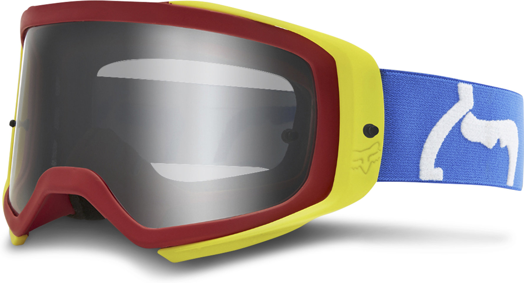 FOX Maschera Cross  Racing Airspace Prix Blu-Rossa