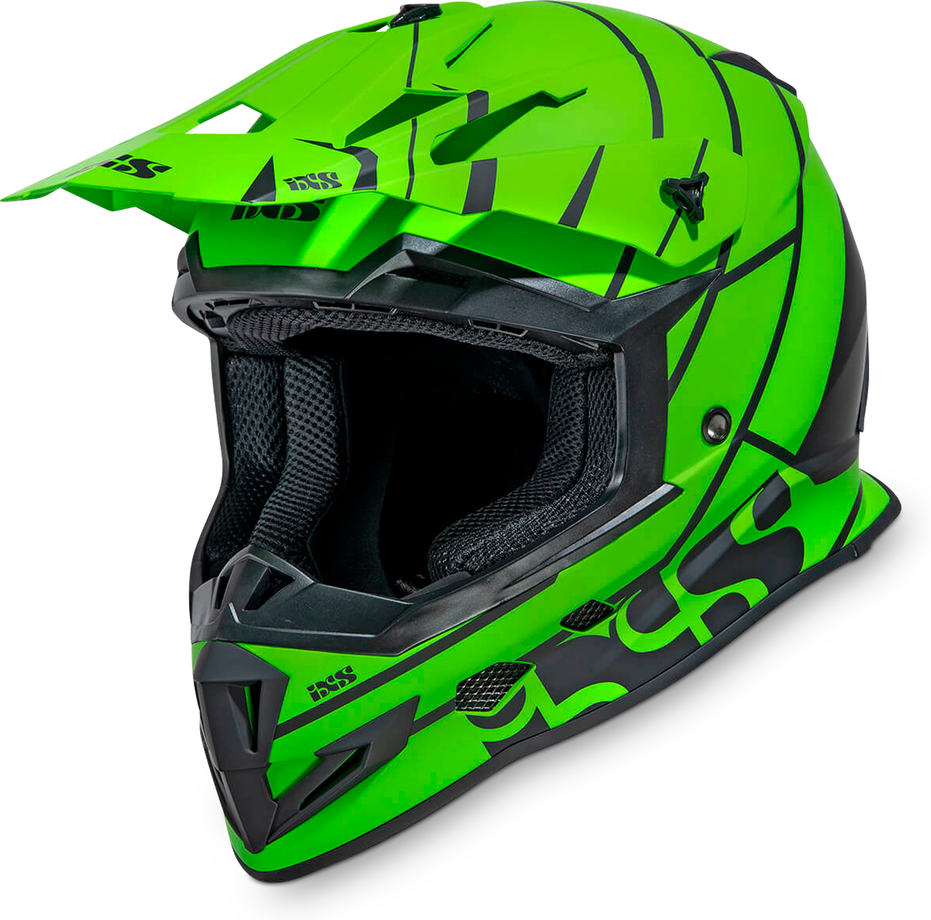 IXS Casco Cross  361 2.2 Verde-Nero