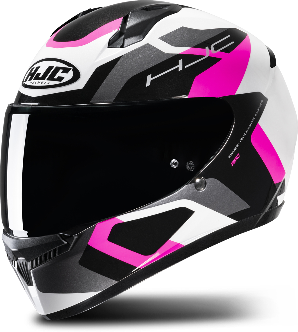 HJC Casco Integrale  C10 Tins Nero-Rosa