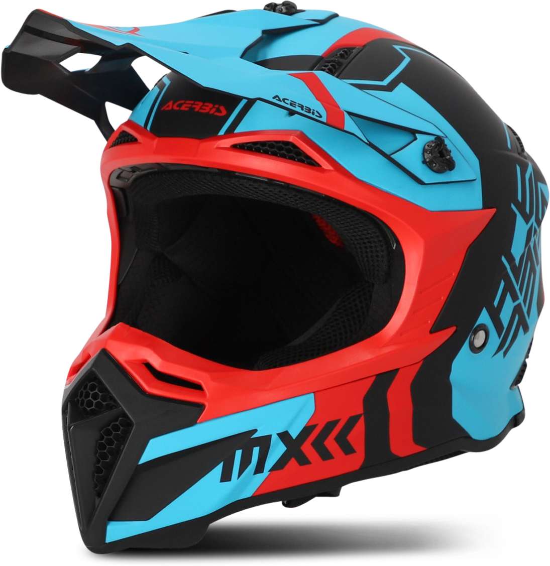 Acerbis Casco Cross  Profile 5 Rosso-Blu