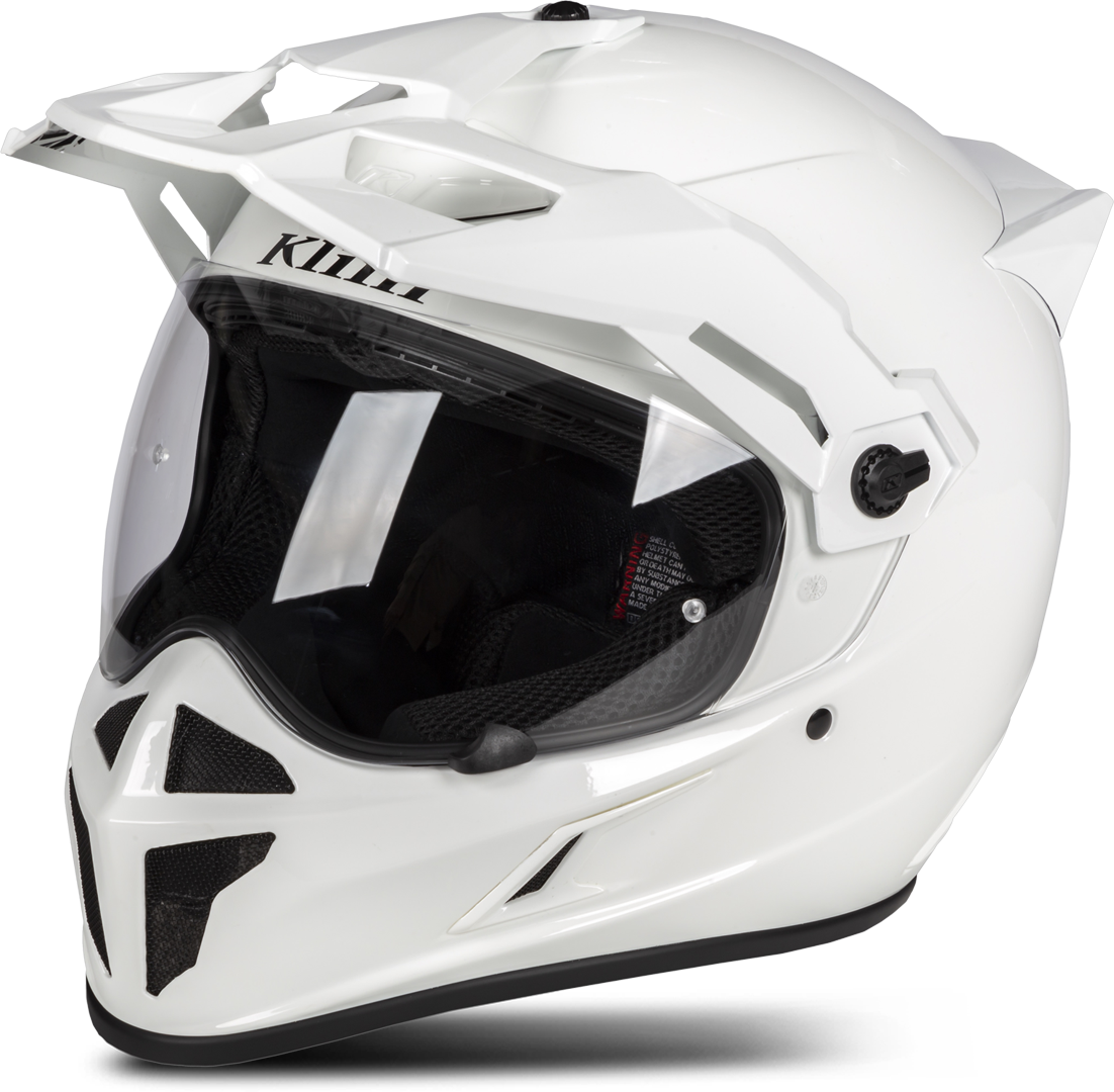 KLIM Casco Adventure  Krios Bianco