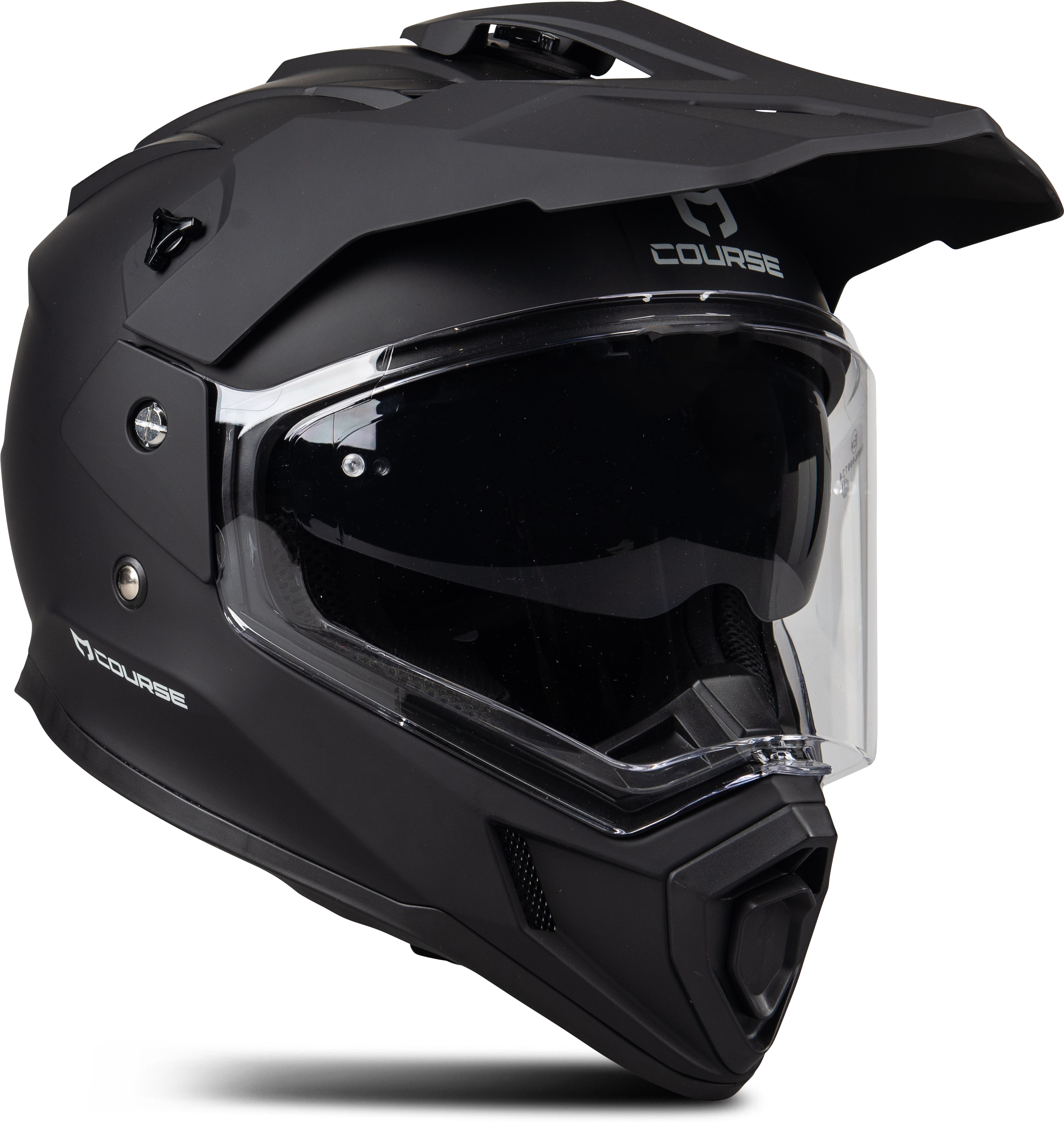 Course Casco Adventure  Drift Nero Opaco