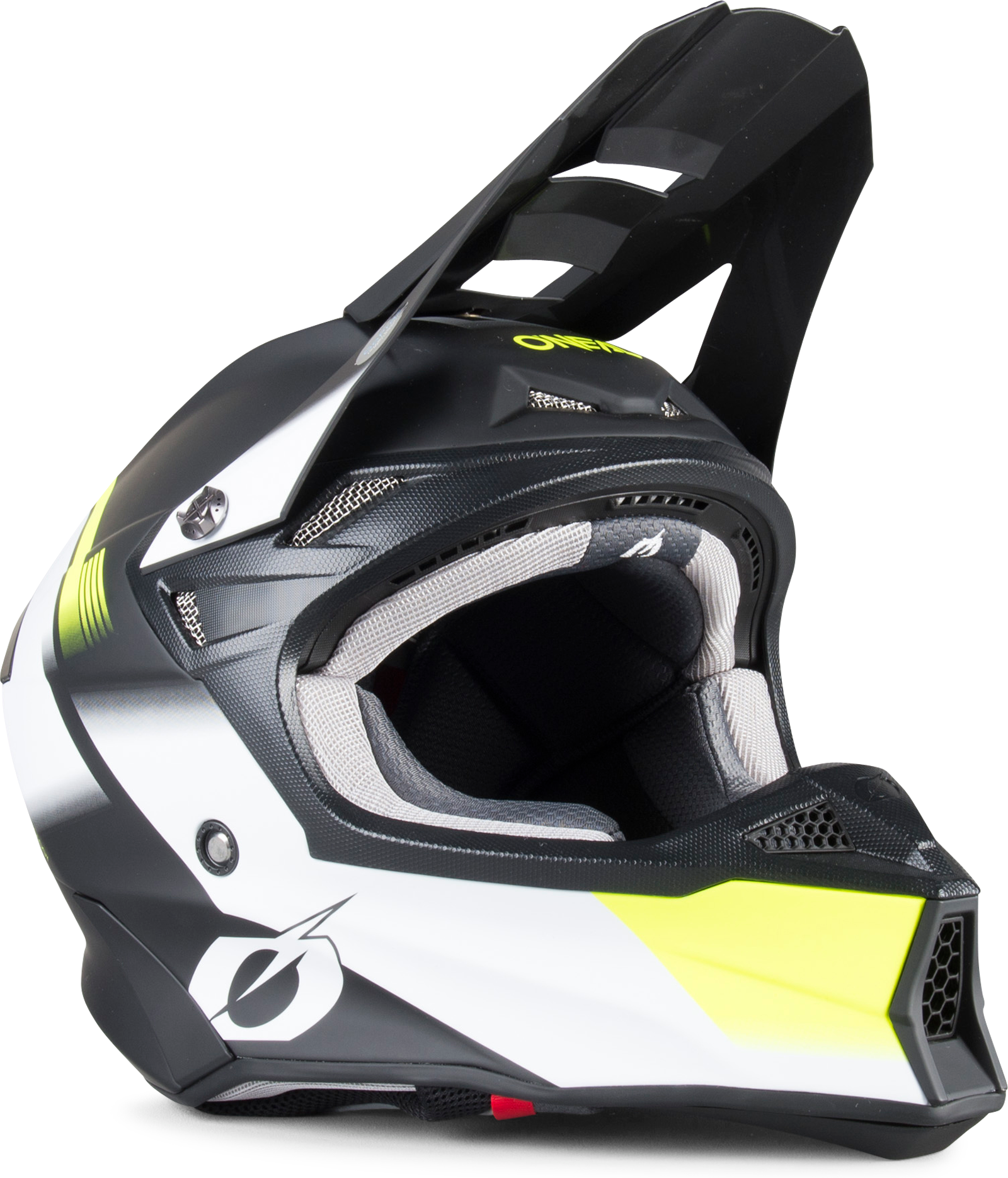 O'Neal Casco Cross  10-Series Hyperlite Blur Nero-Giallo Fluo