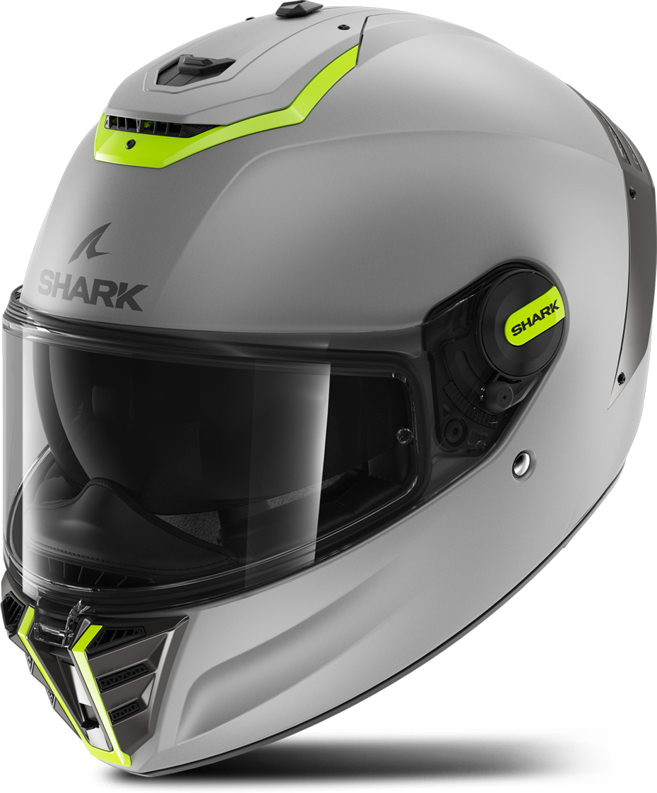 Shark Casco Integrale  Spartan RS Argento-Giallo