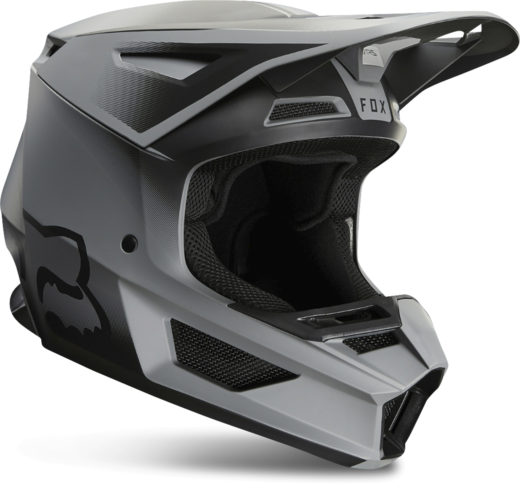 FOX Casco Cross Bambino  Racing V2 VLAR Nero Opaco