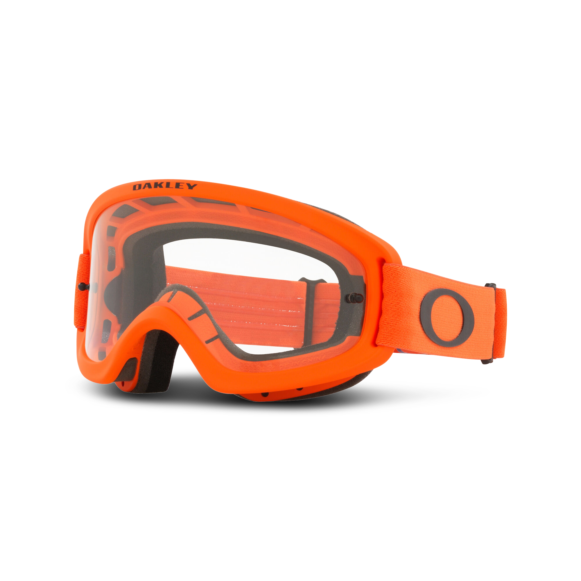 Oakley Maschera Cross Bambino  O-Frame® 2.0 Pro XS Trasparente Moto Arancio