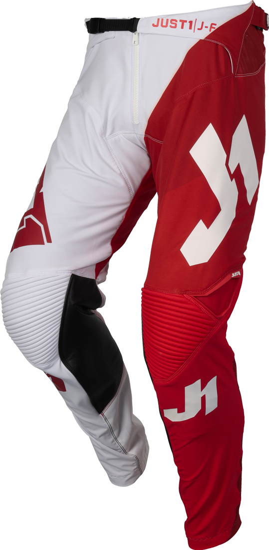 Just1 Pantaloni Cross  J-Flex Shape Rosso-Bianco