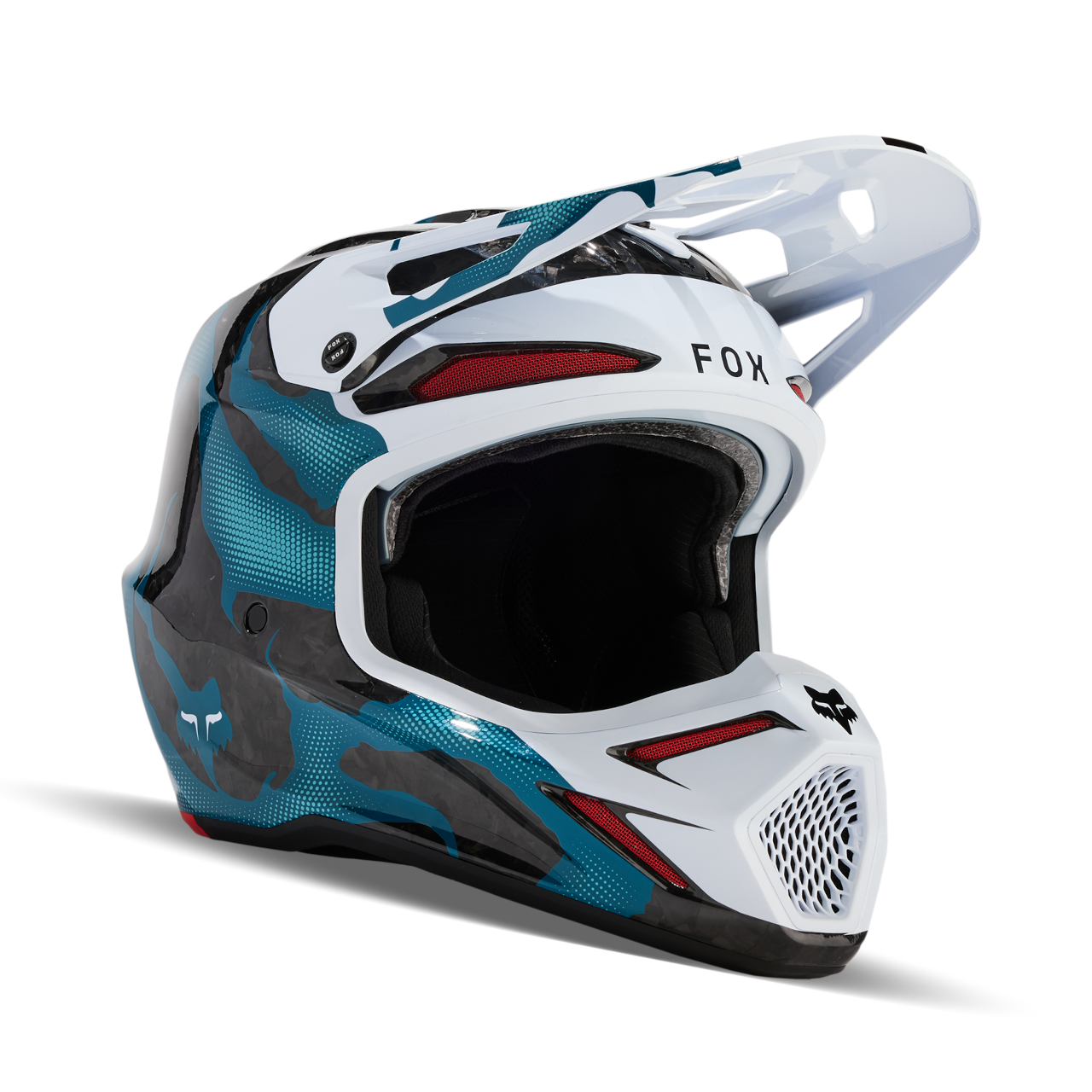 FOX Casco Cross  Racing V3 RS Withered Multi