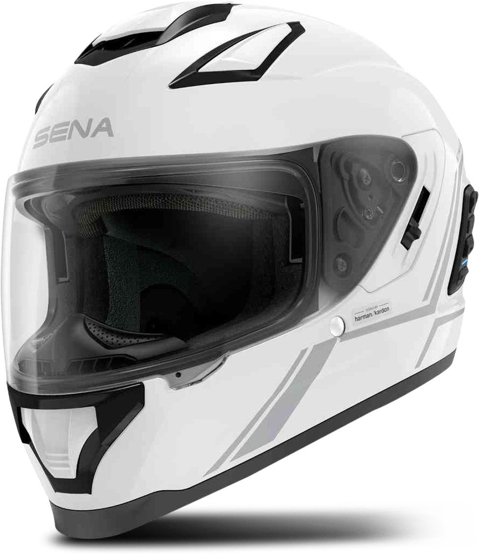 Sena Casco Integrale  Stryker Bianco