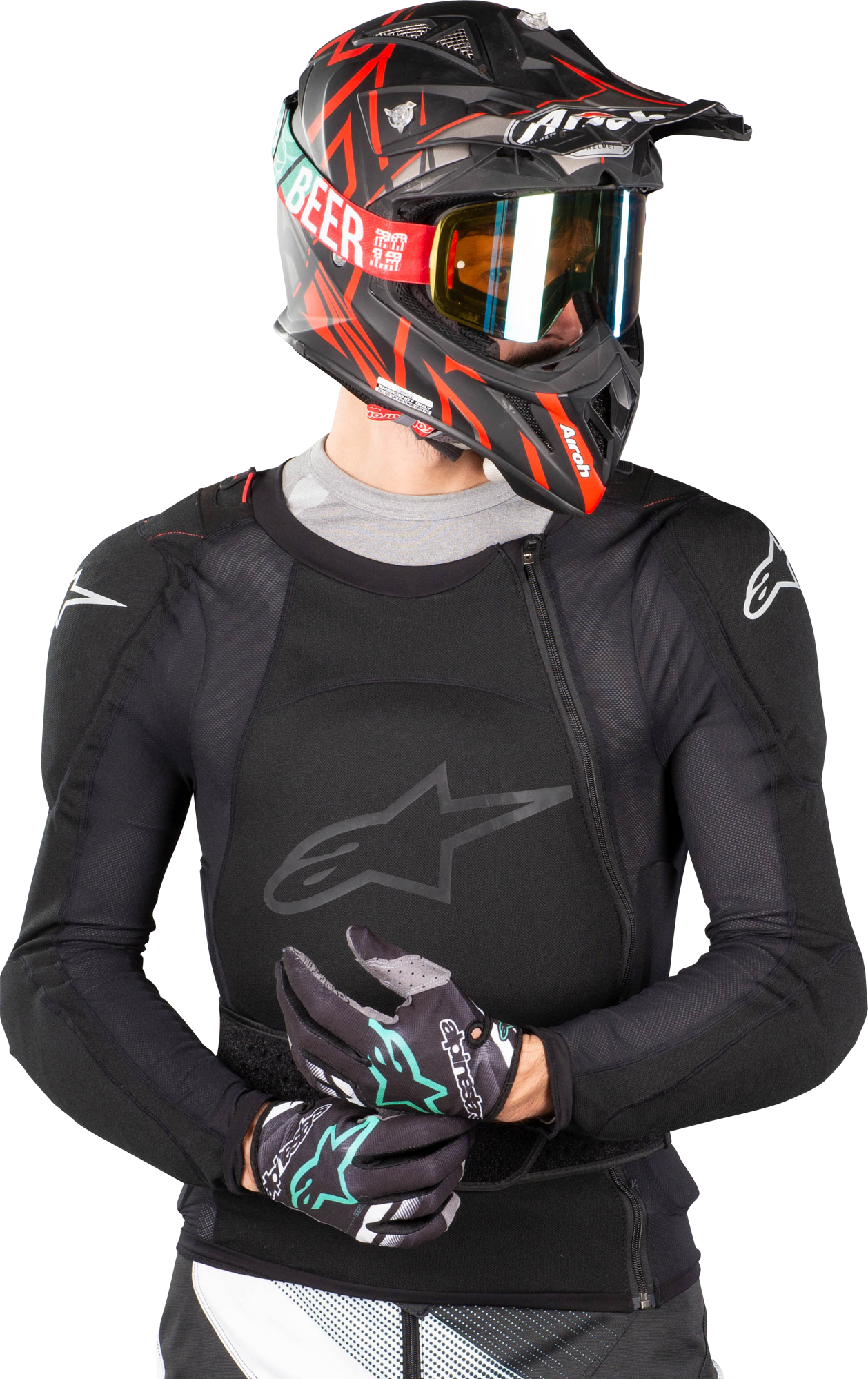 Alpinestars Giacca Protettiva  Sequence Maniche Lunghe Nera