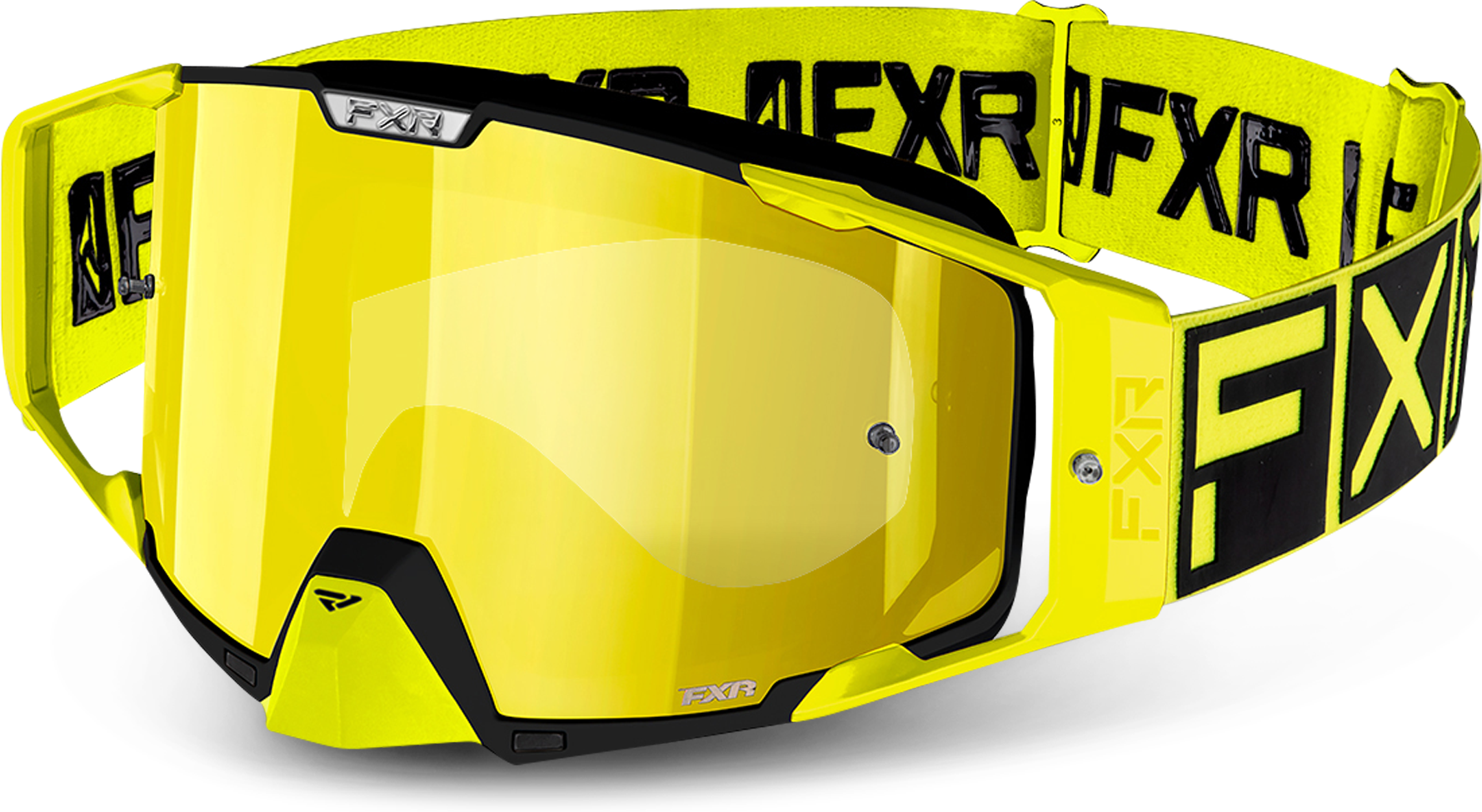 FXR Maschera Cross  Pilot Fluo