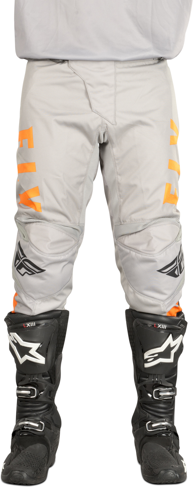 FLY Racing Pantaloni Cross  F-16 Grigio-Nero-Arancio