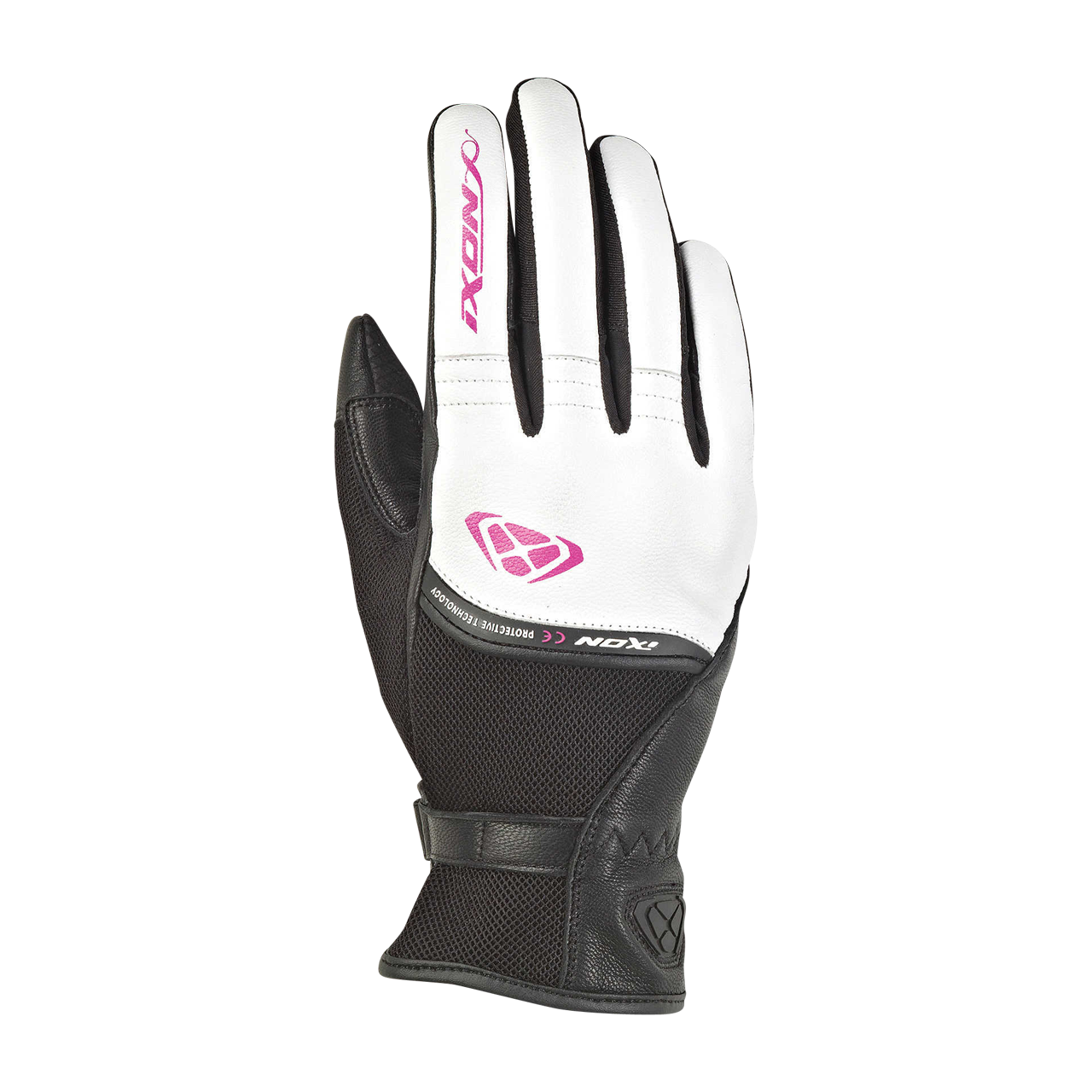 Ixon Guanti Moto Donna  RS Shine 2 Nero-Fucsia