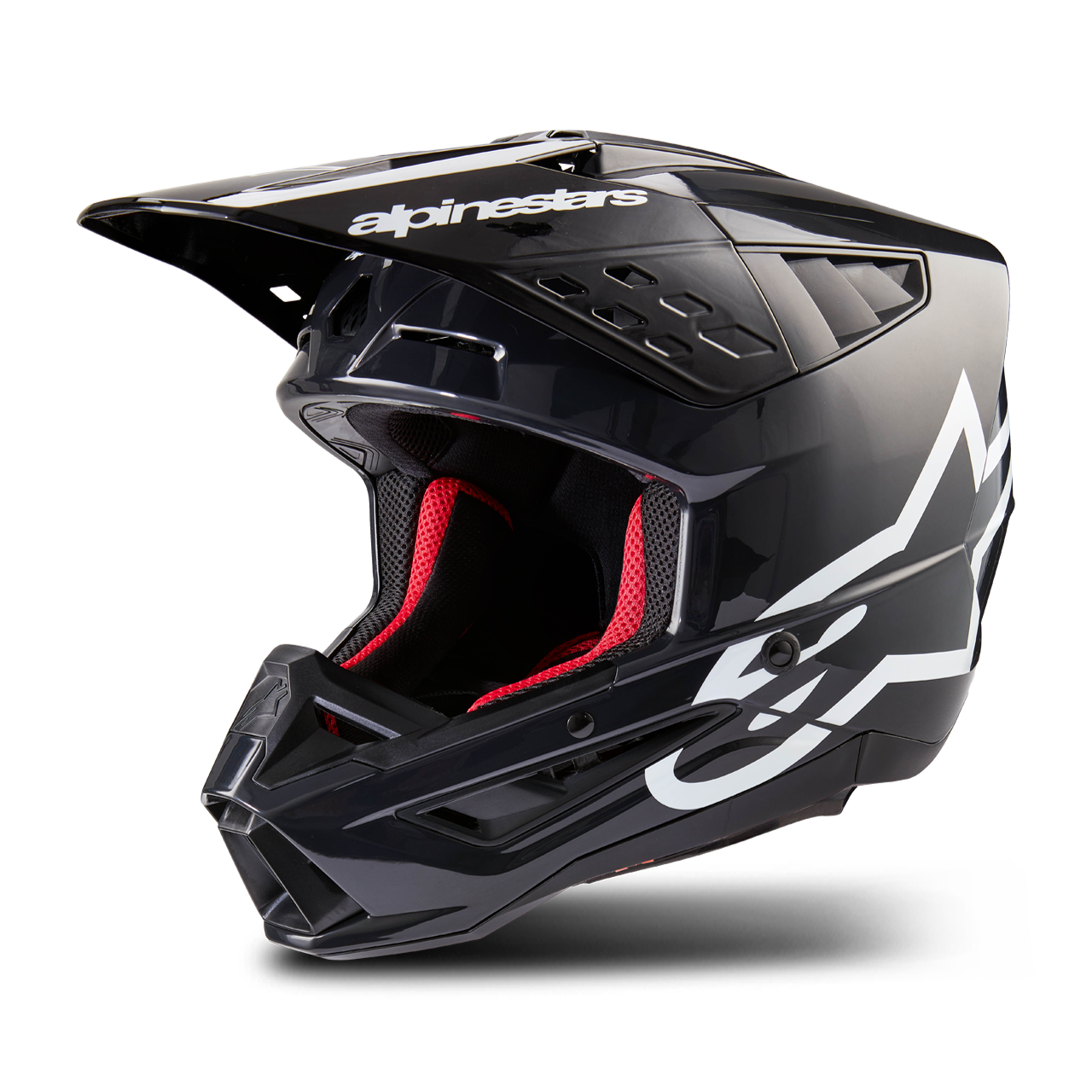 Alpinestars Casco Cross  SM5 Corp Grigio Scuro