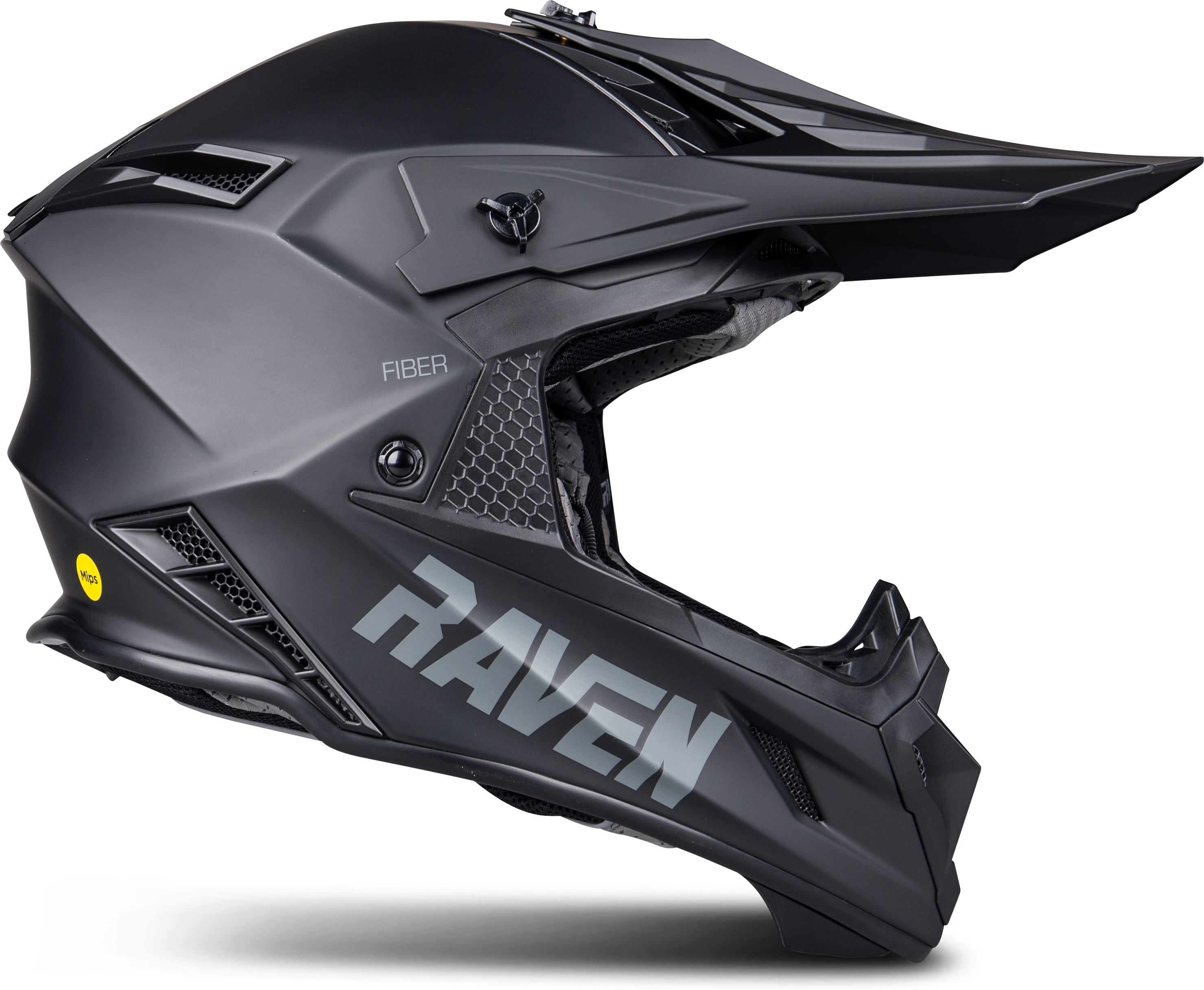 Raven Casco Cross  Aspire Evo MIPS Nero