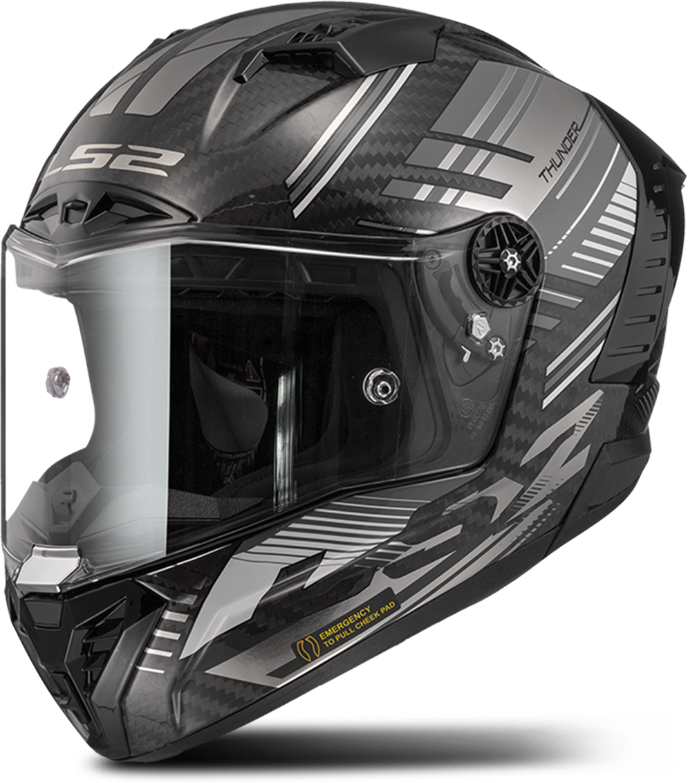 LS2 Casco Integrale  FF805 THUNDER C VOLT Nero-Grigio