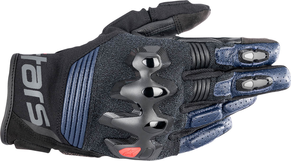 Alpinestars Guanti Moto  Halo Blu Scuro-Nero