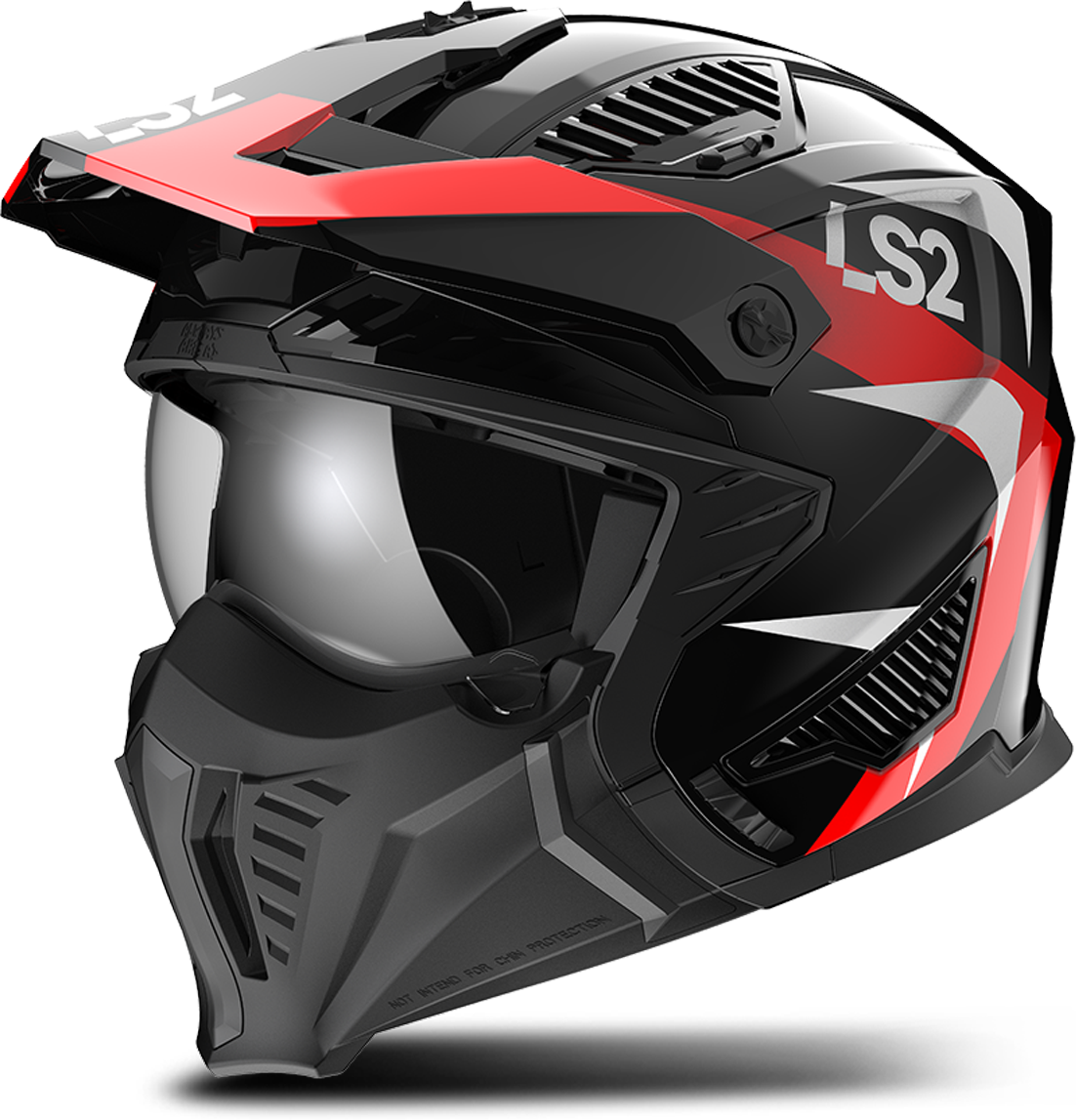 LS2 Casco Jet  OF606 Drifter Triality Rosso