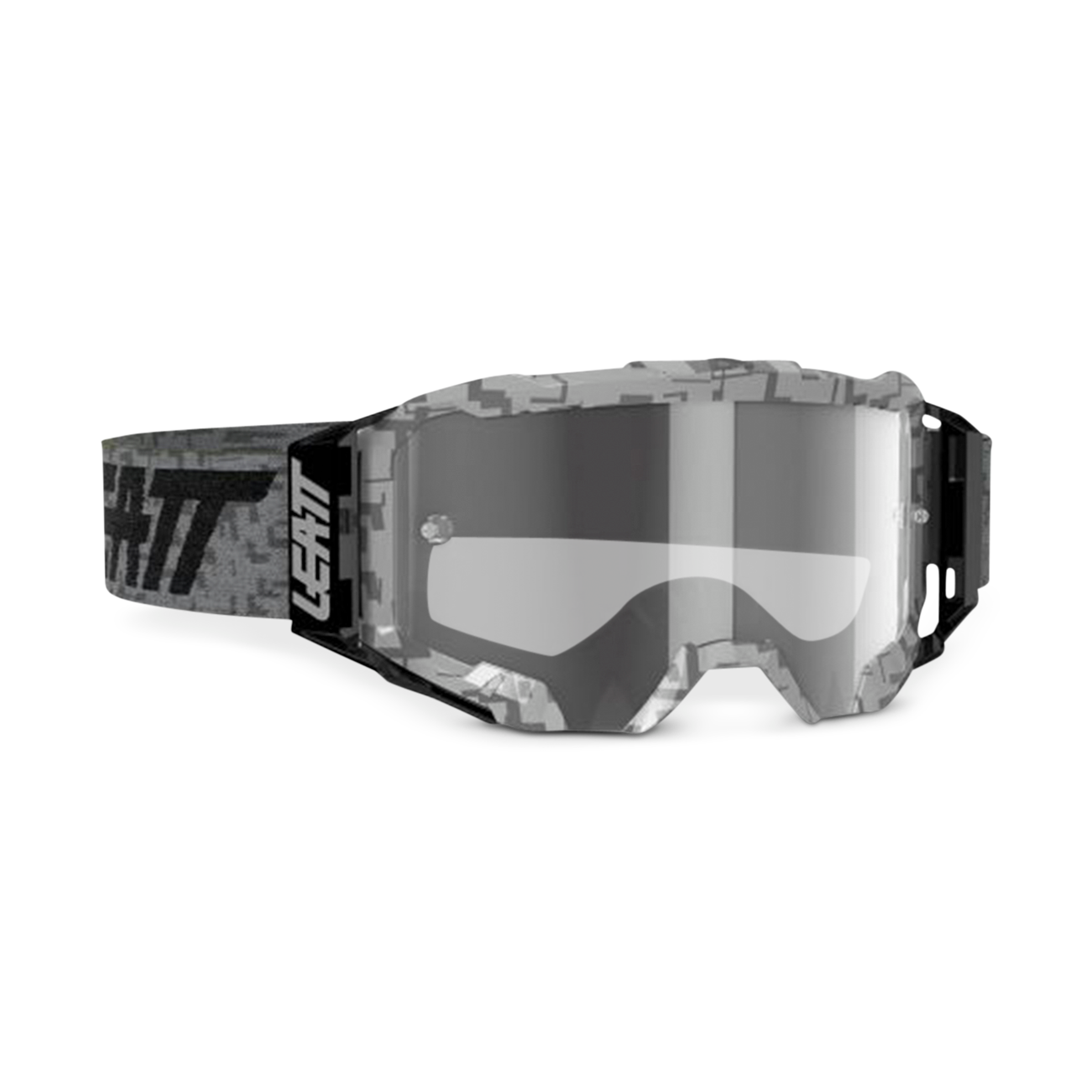 Leatt Maschera Cross  Velocity 5.5 Steel Grigio Chiaro 58%