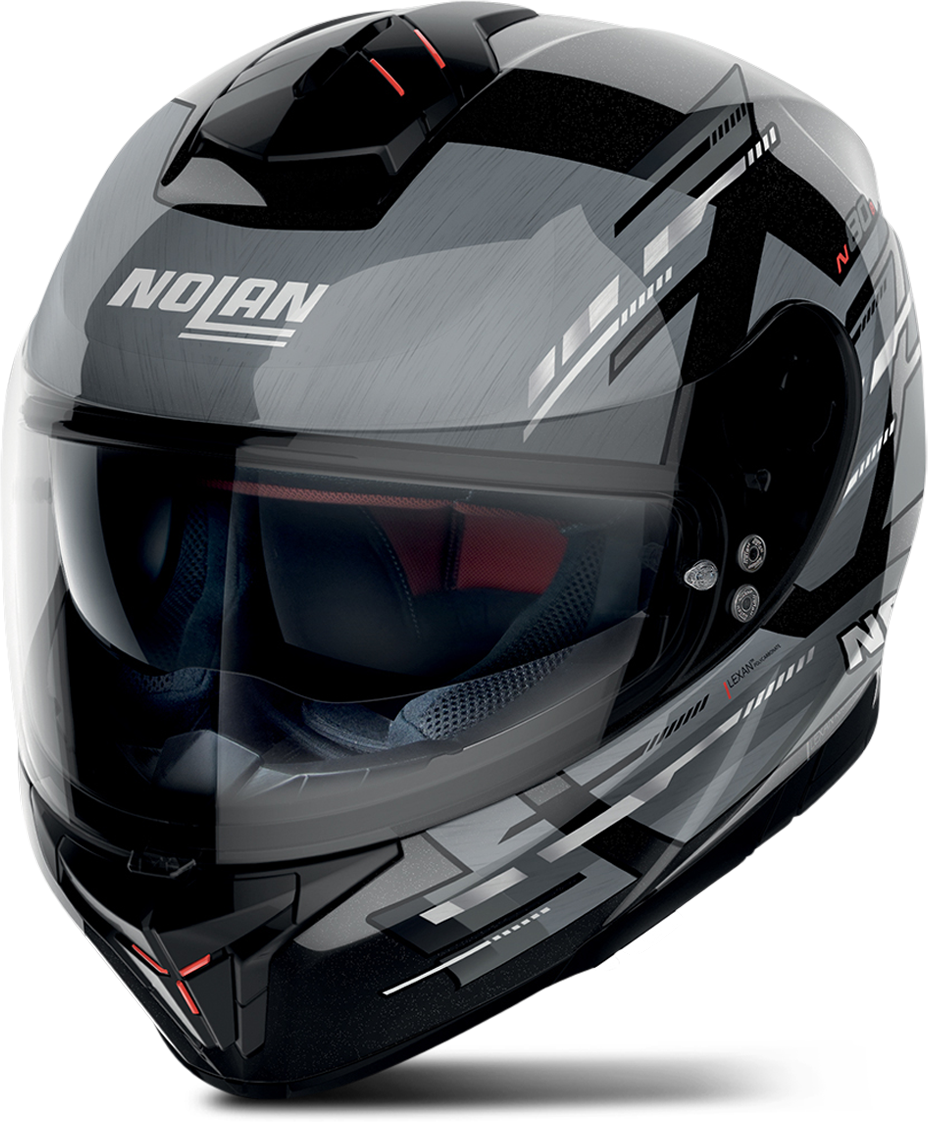 Nolan Casco Integrale  N80-8 Meteor N-COM Metal Black 67