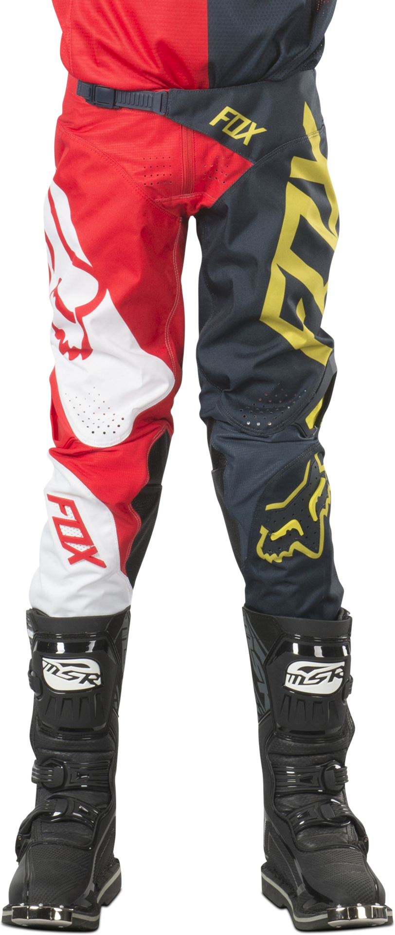 FOX Pantaloni Cross Bambino  360 Preme Blu-Rosso MX 18